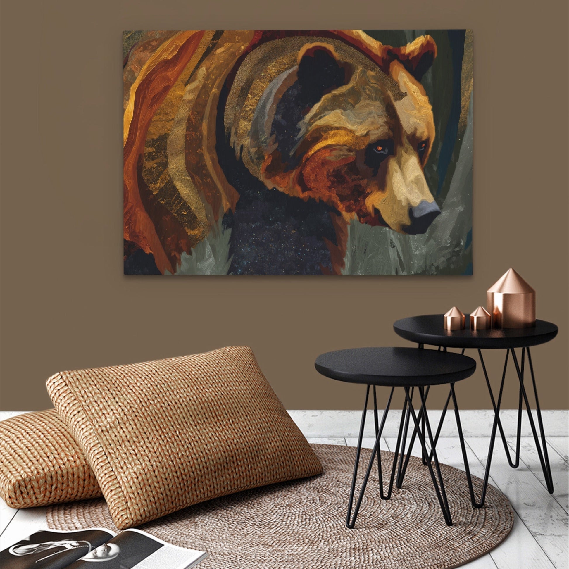 Bear Amber Expressionist