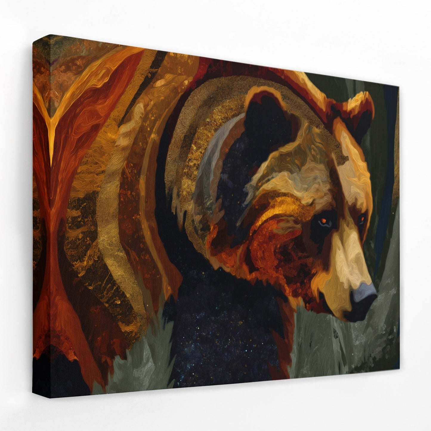 Bear Amber Expressionist