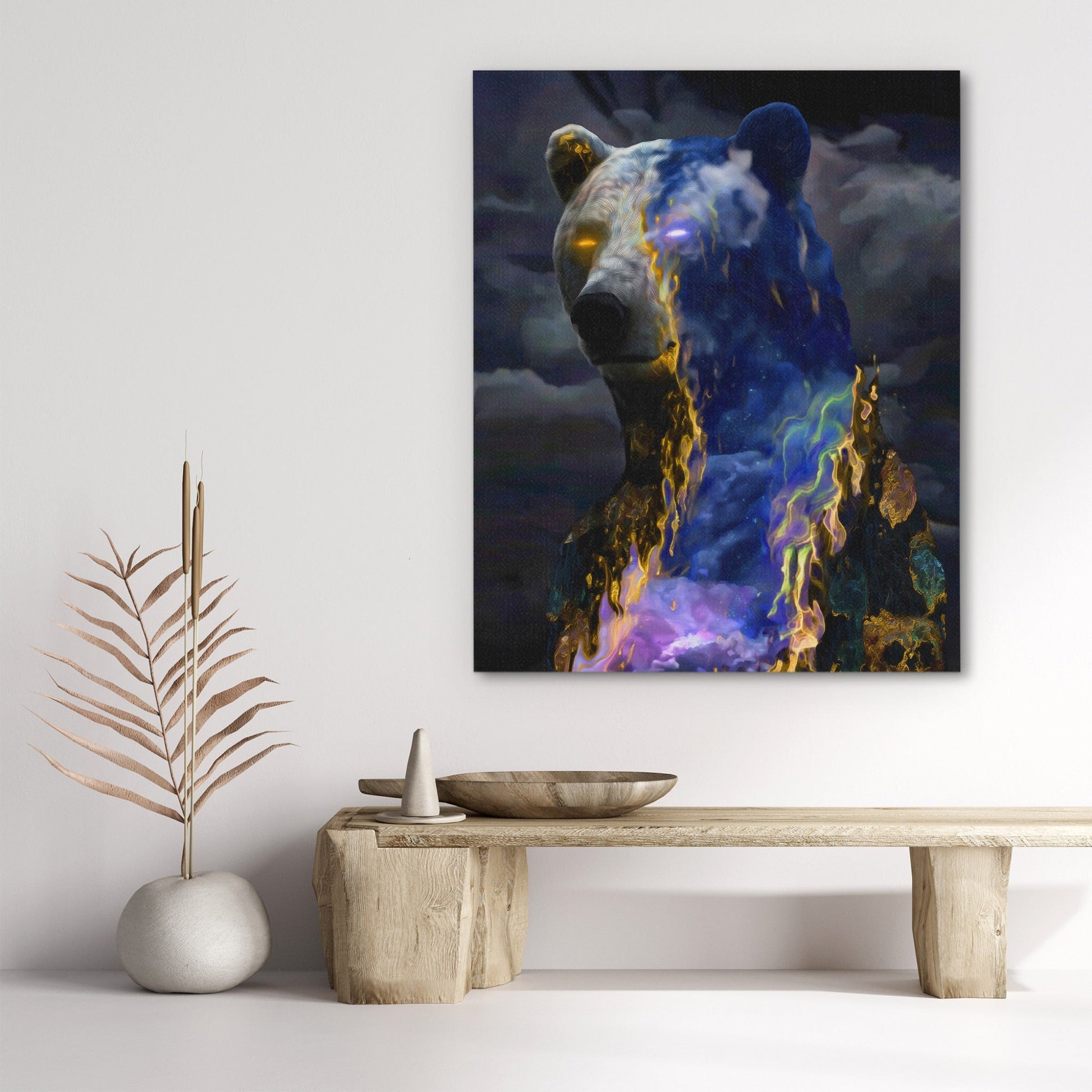 Bear Nebula Burst