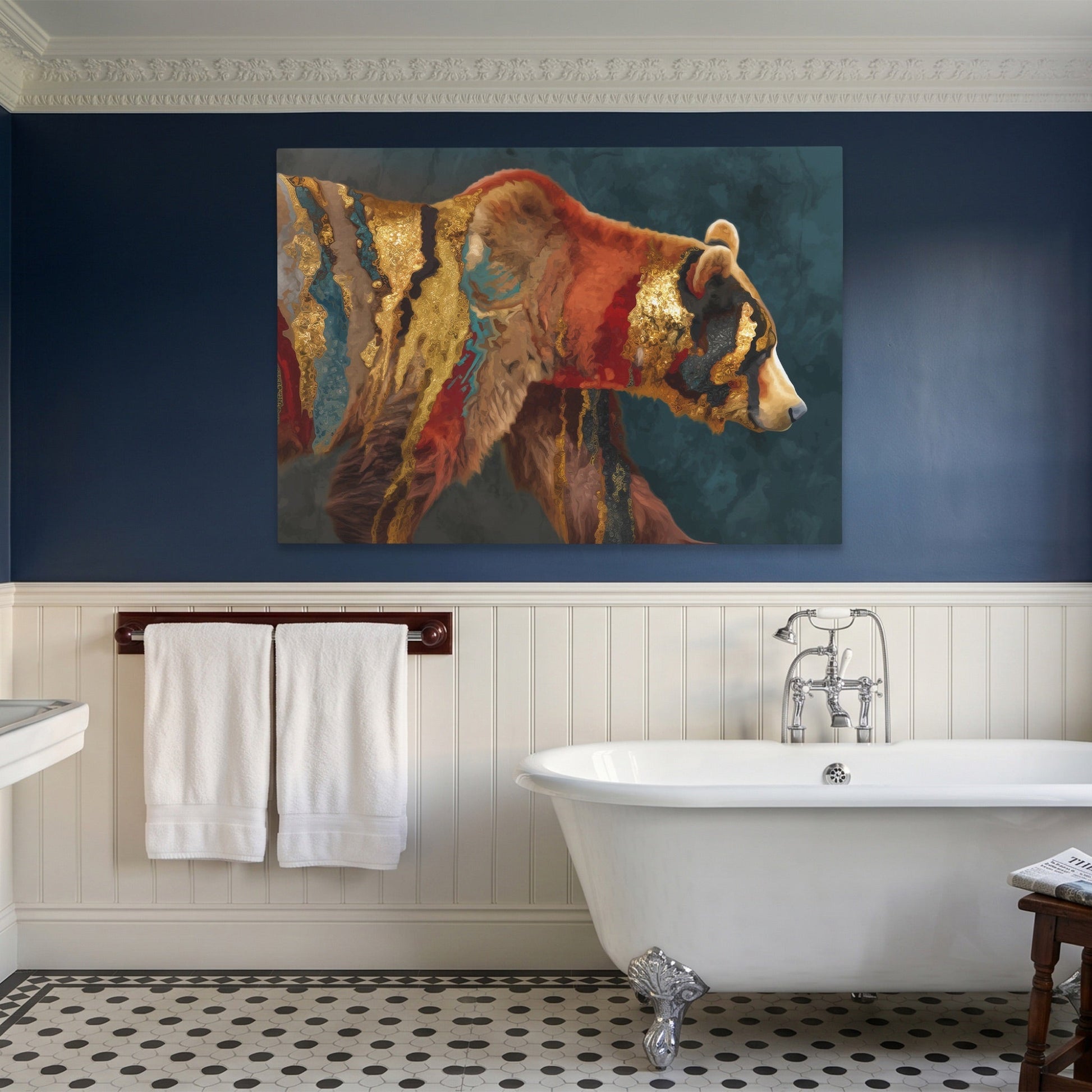 Bear Warm Mosaic