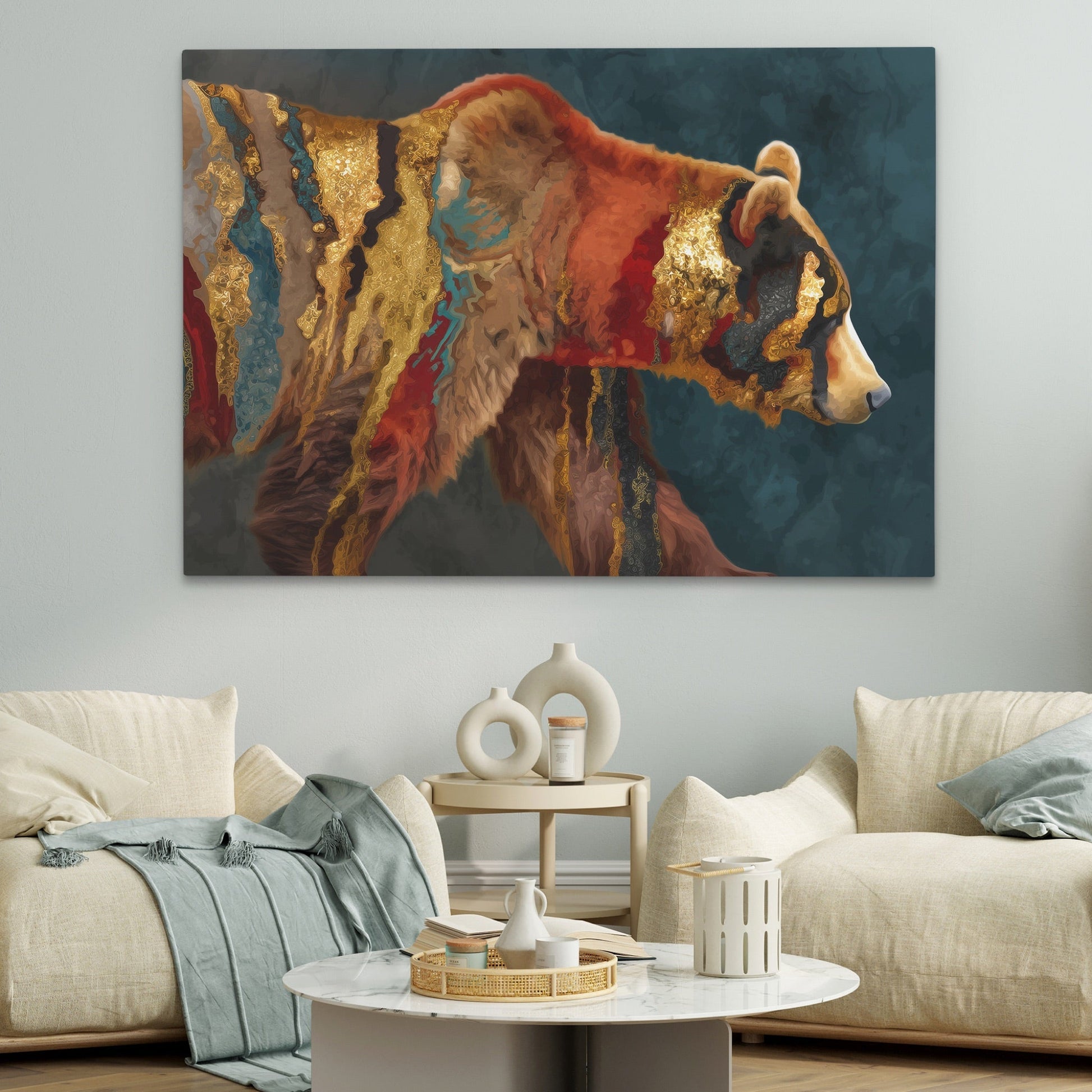 Bear Warm Mosaic