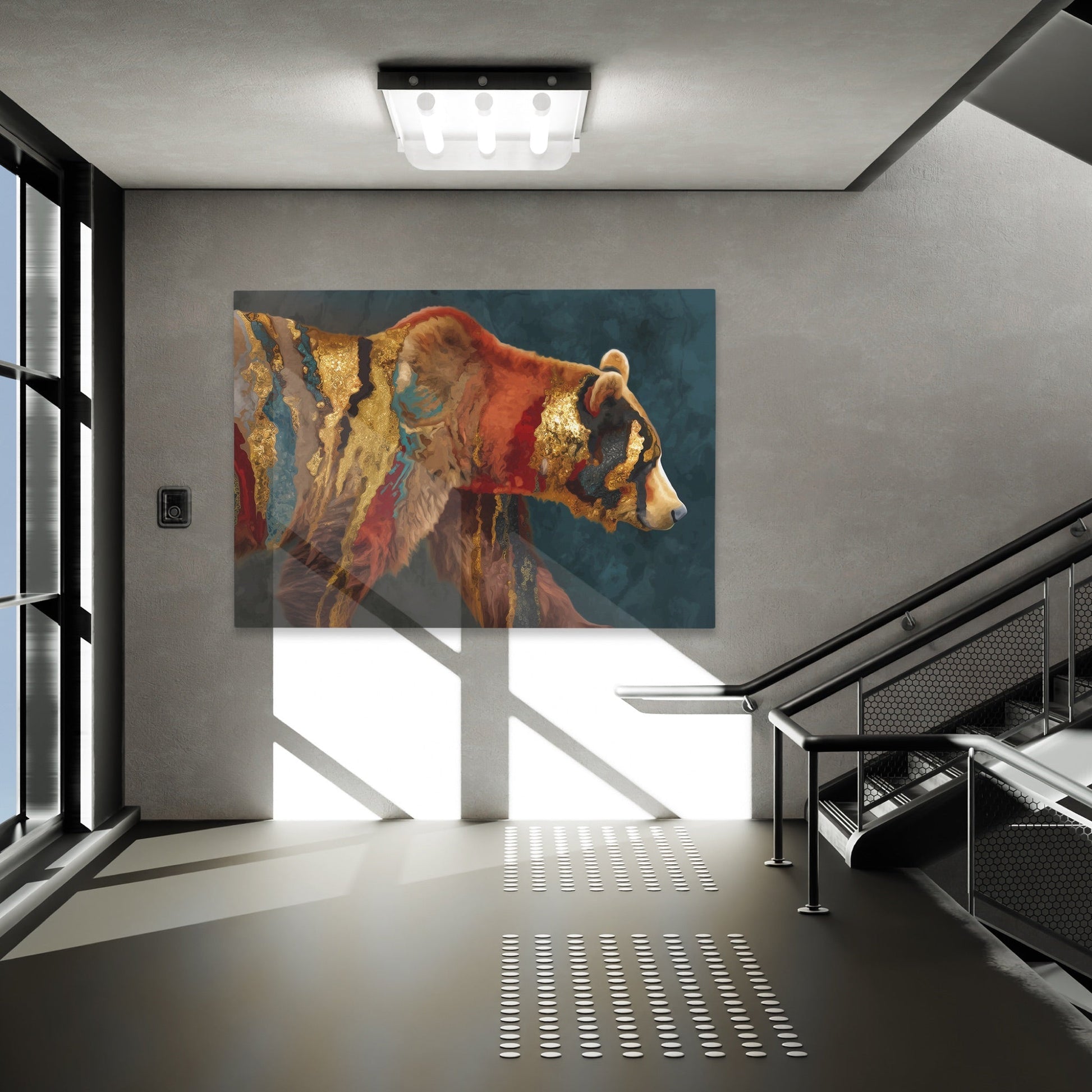 Bear Warm Mosaic
