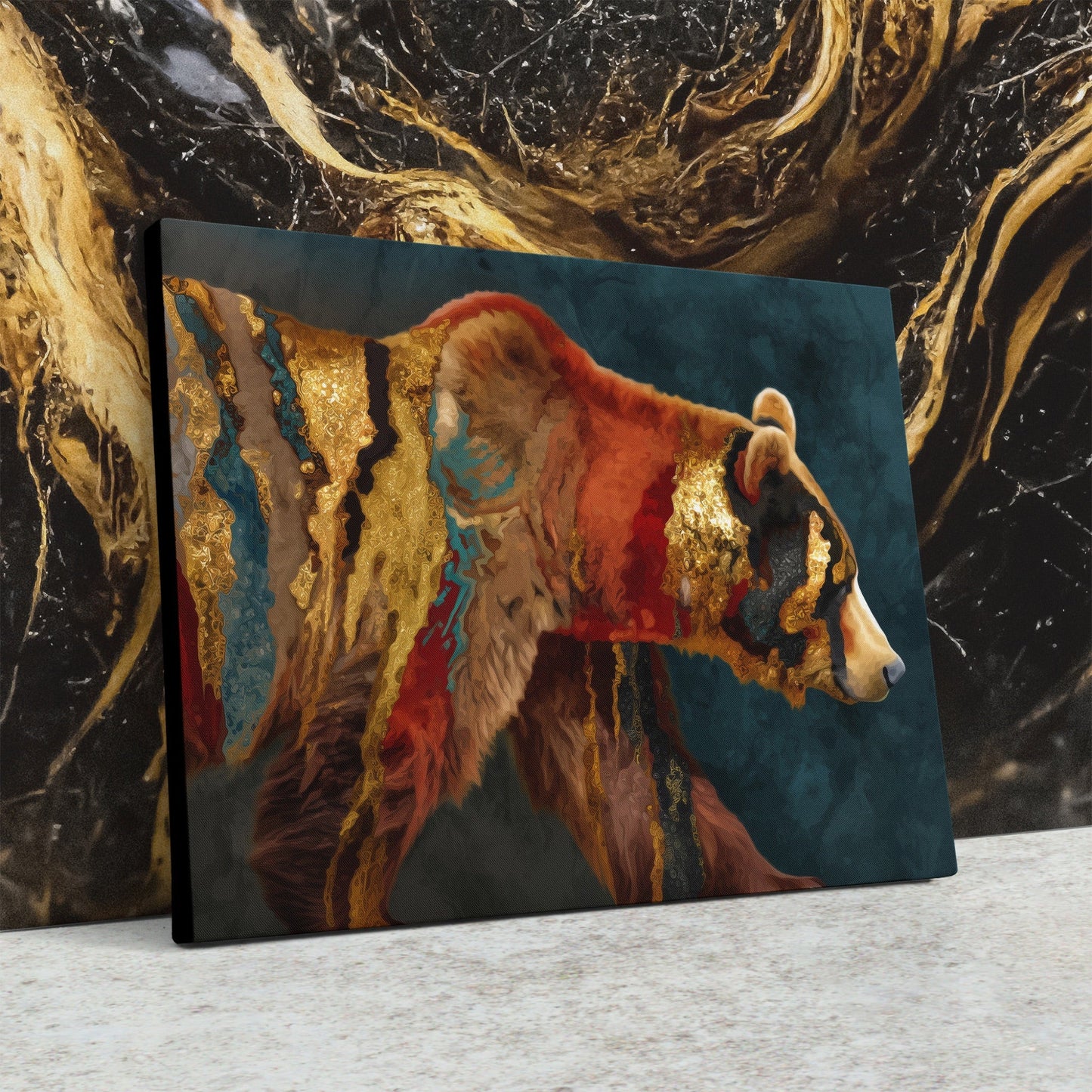 Bear Warm Mosaic