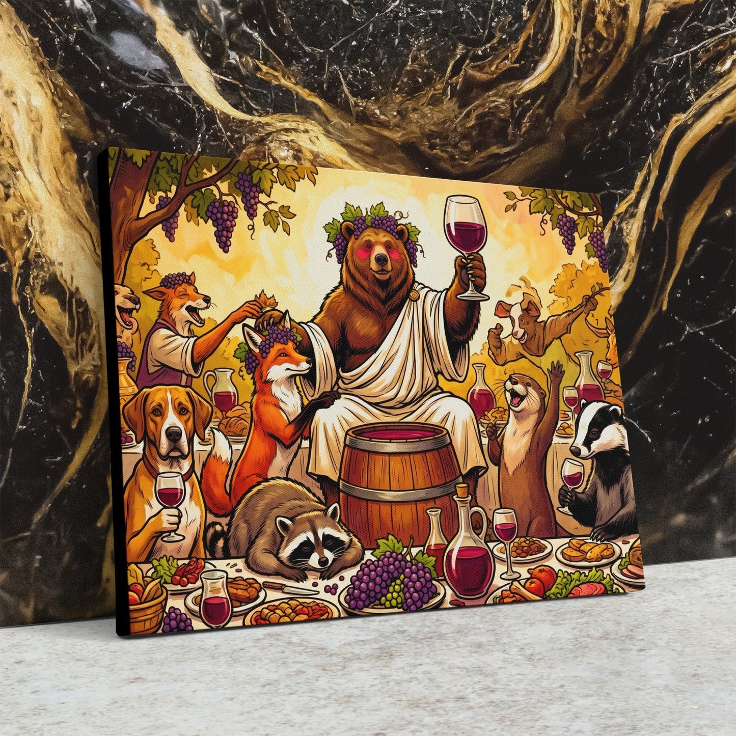 Bear Wine Toast