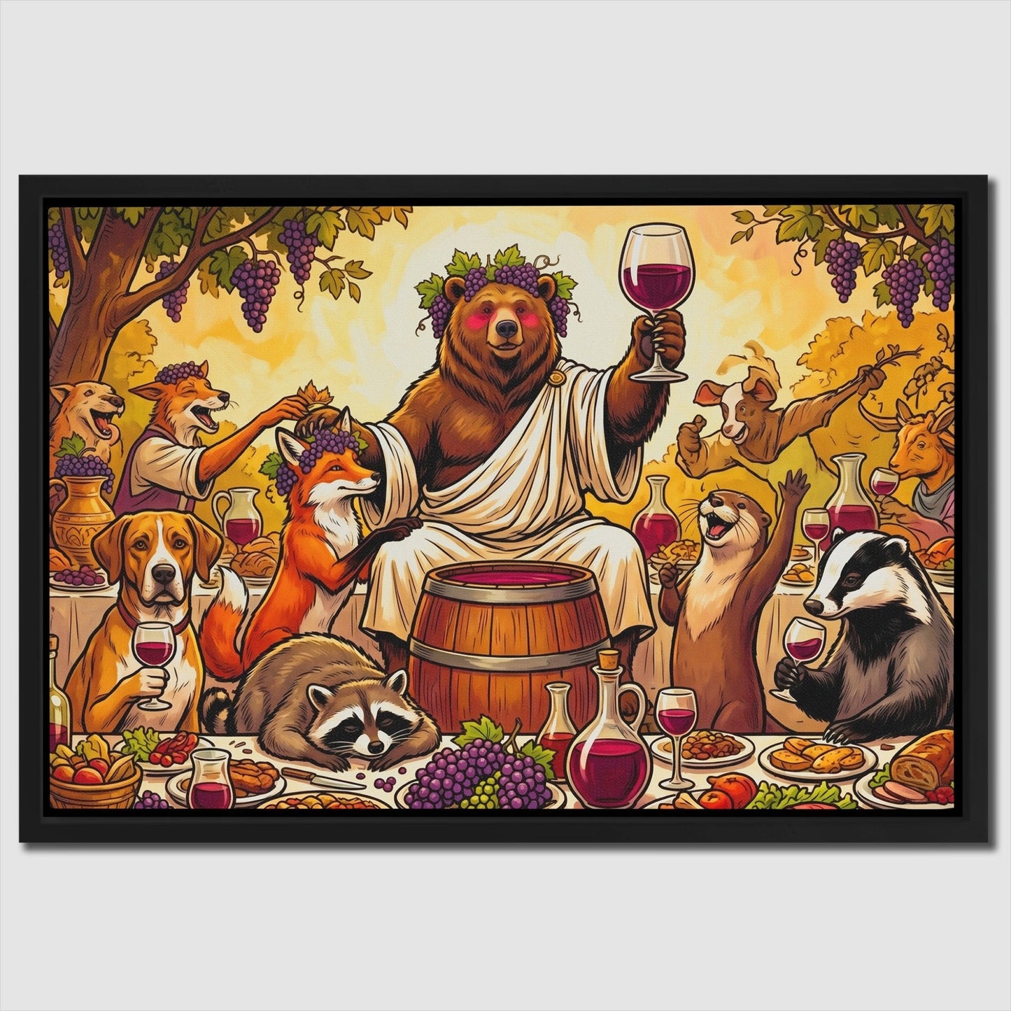 Bear Wine Toast