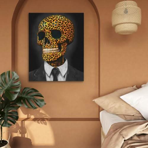 Beast of the Board - Wall Art in Black Frame