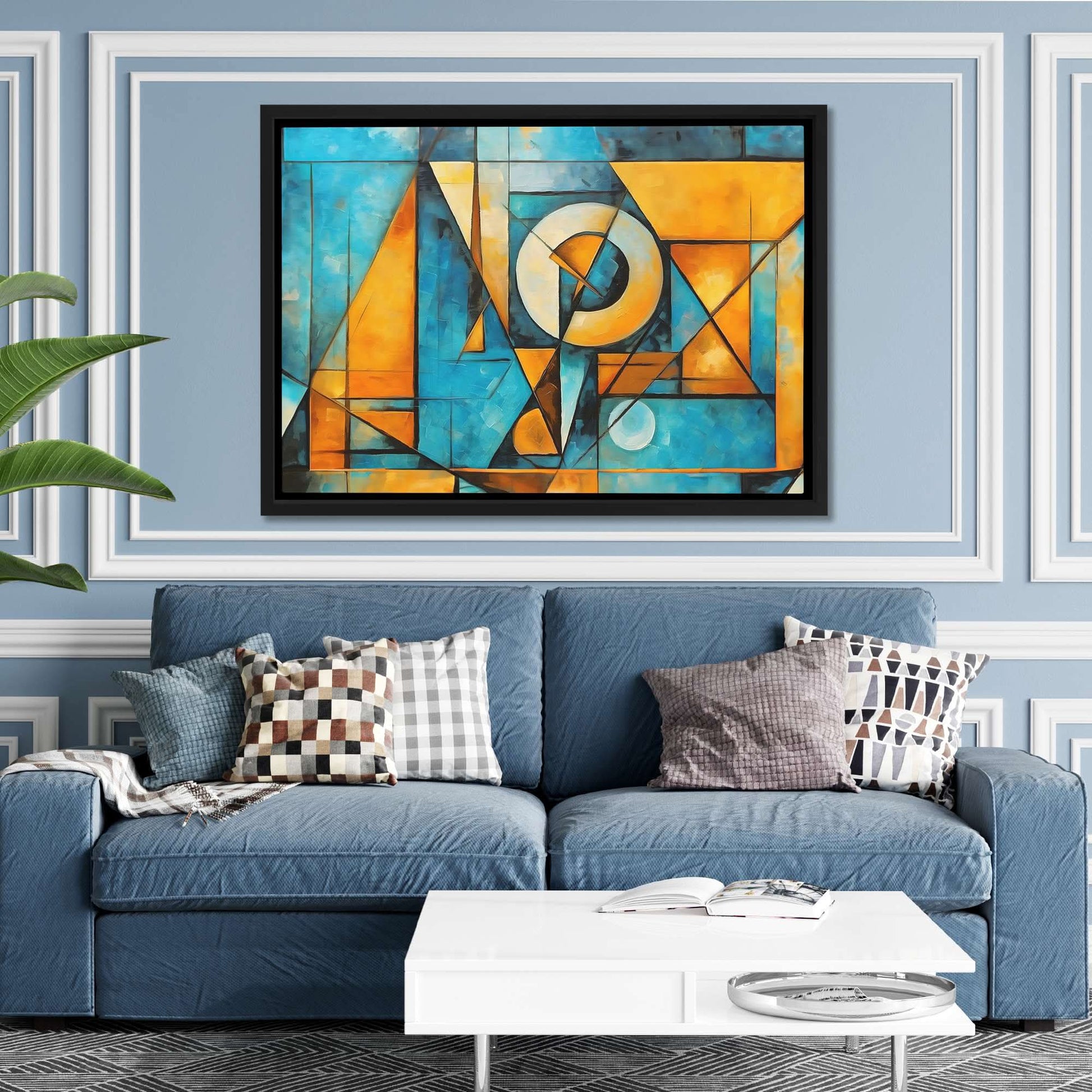 Beautiful Crisis - Gold Canvas Print