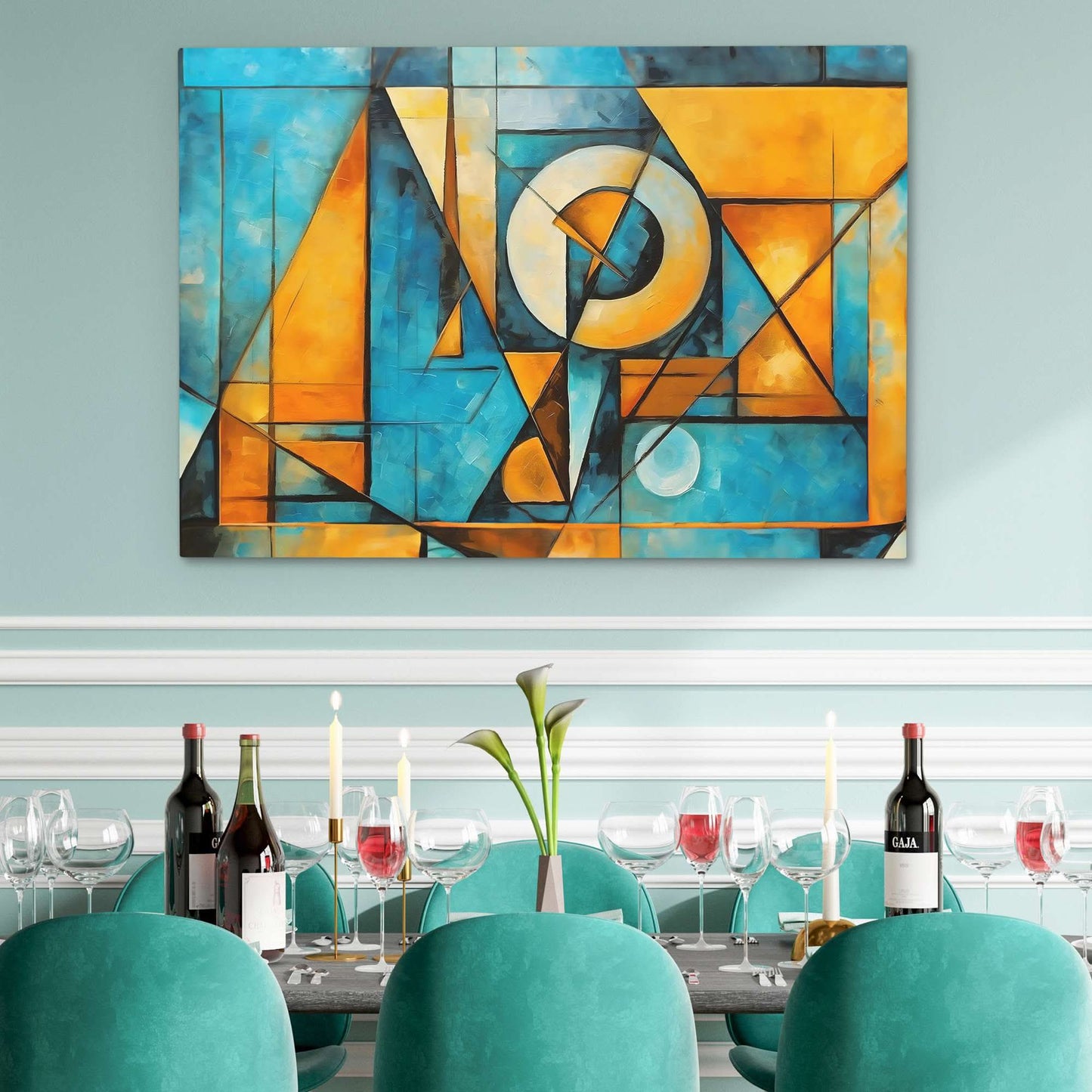 Beautiful Crisis - Turquoise Art