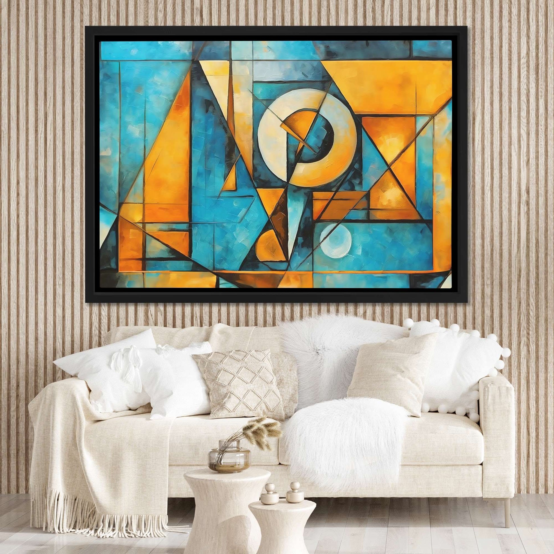 Beautiful Crisis - Large Abstract Canvas Print