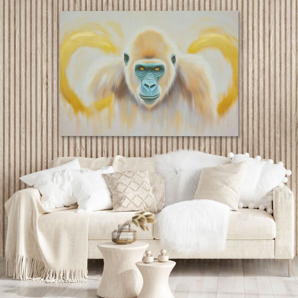 Beige Ape - Animals Art for Home Office