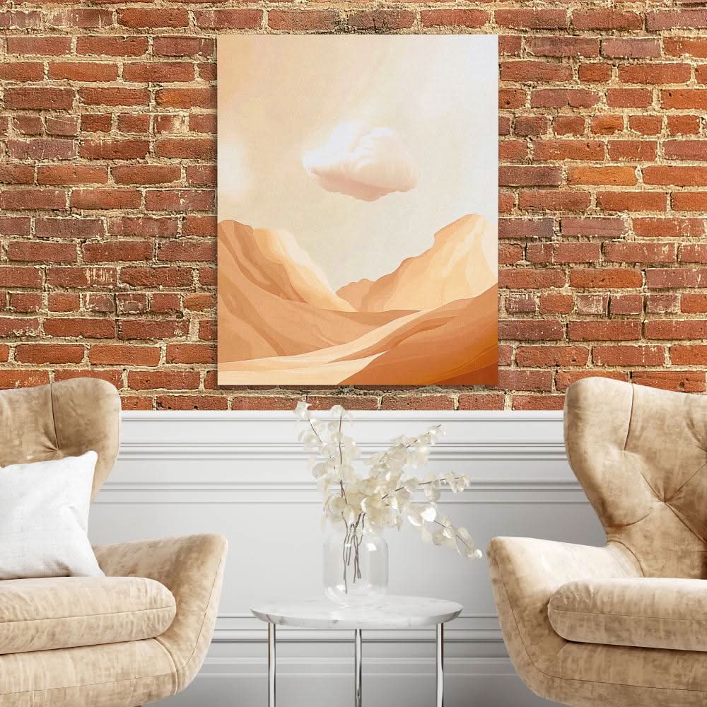 Beige Cloud - Clouds Art
