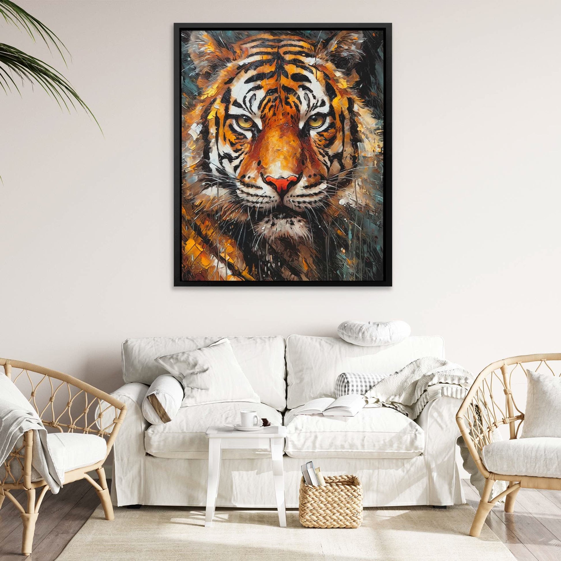Bengal Stalker - Abstract Wall Art Print