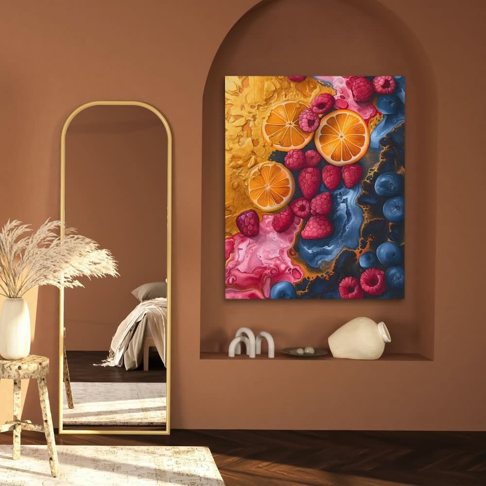 Berry Bliss - Food Art for Dining Room