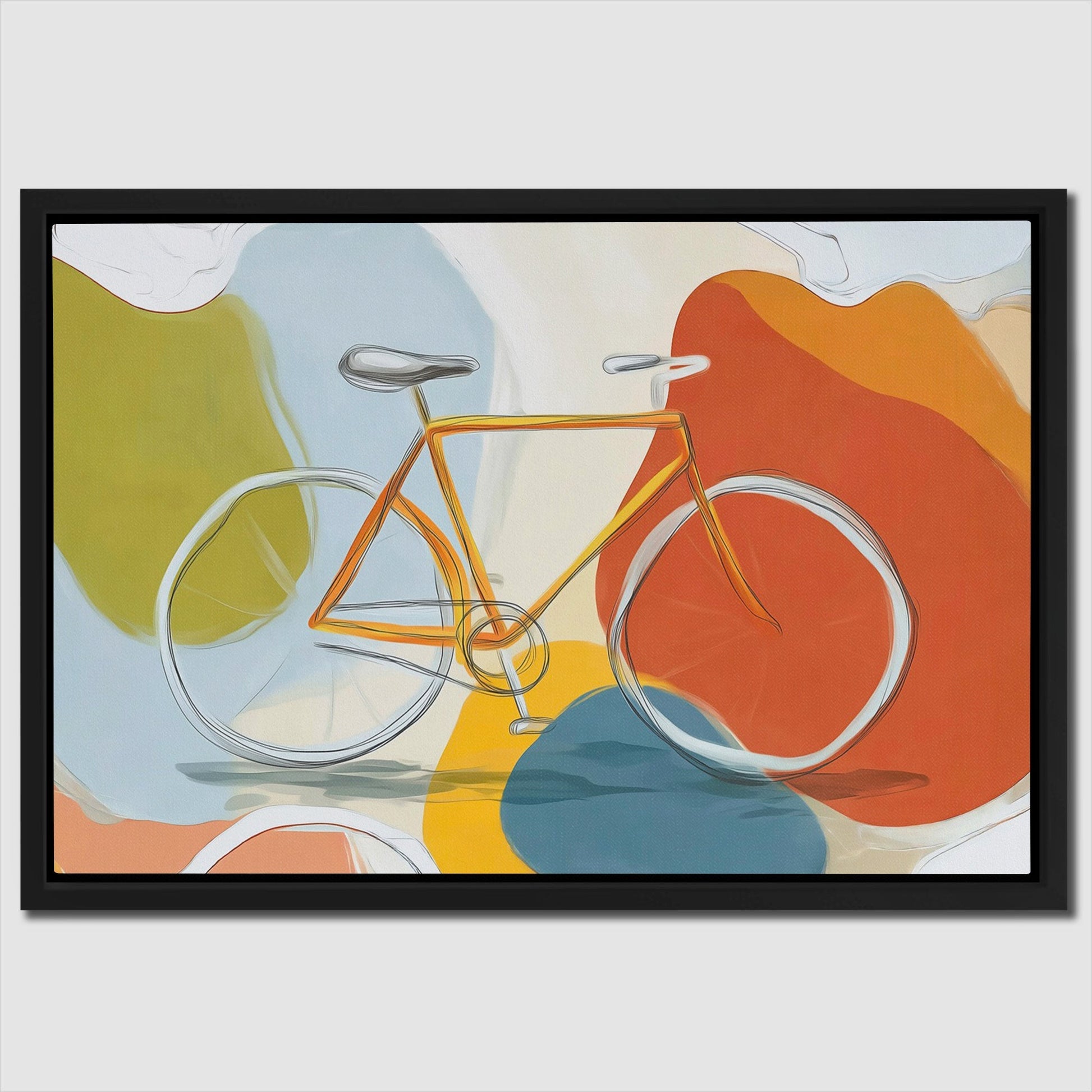 Bicycle in Motion - Luxury Wall Art