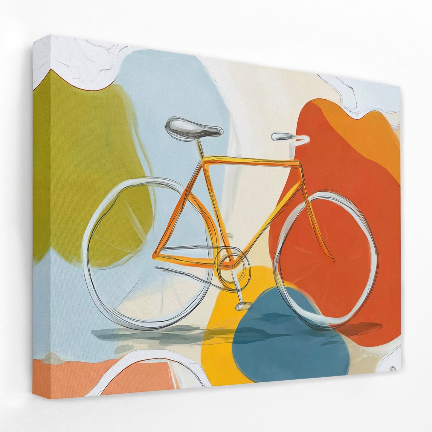 Bicycle in Motion - Luxury Wall Art