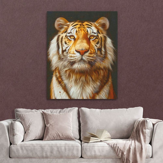 Big Cat Kingdom - Wall Art in Black Frame