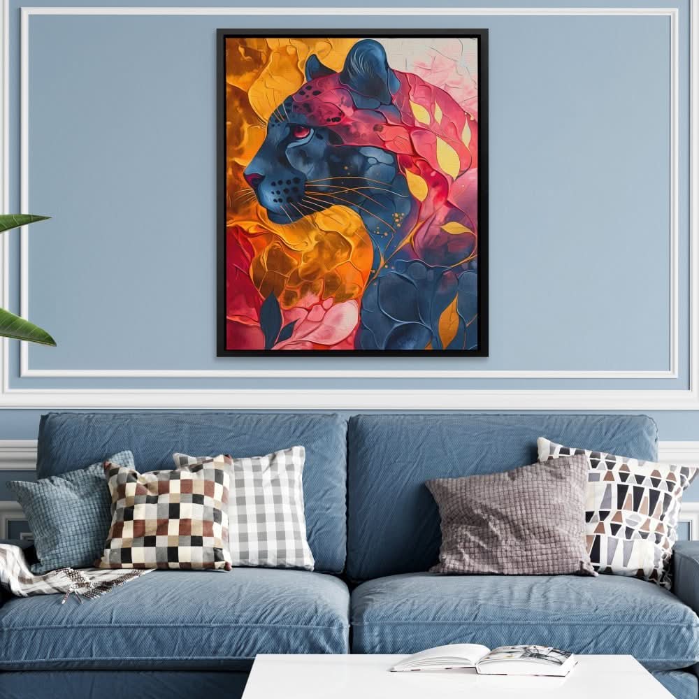 Big Cat Portrait - Animals Art