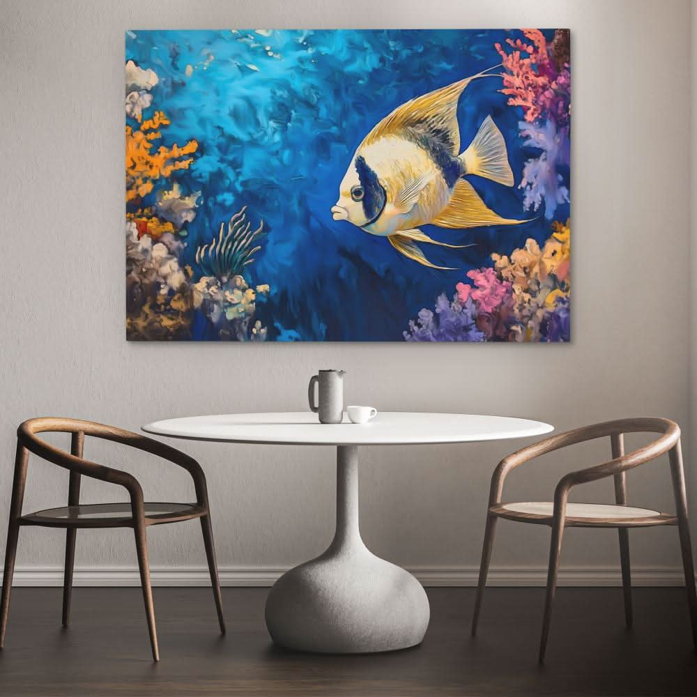 Big Lips Fish - Animals Art for Bathroom