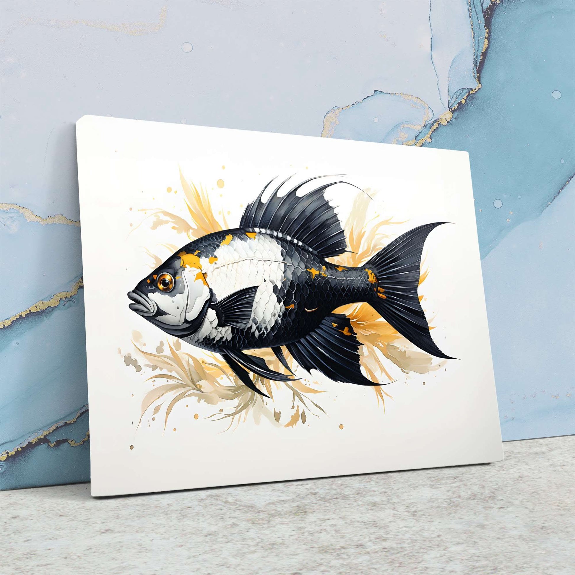 Black and Gold Fantasia - Wall Art Print