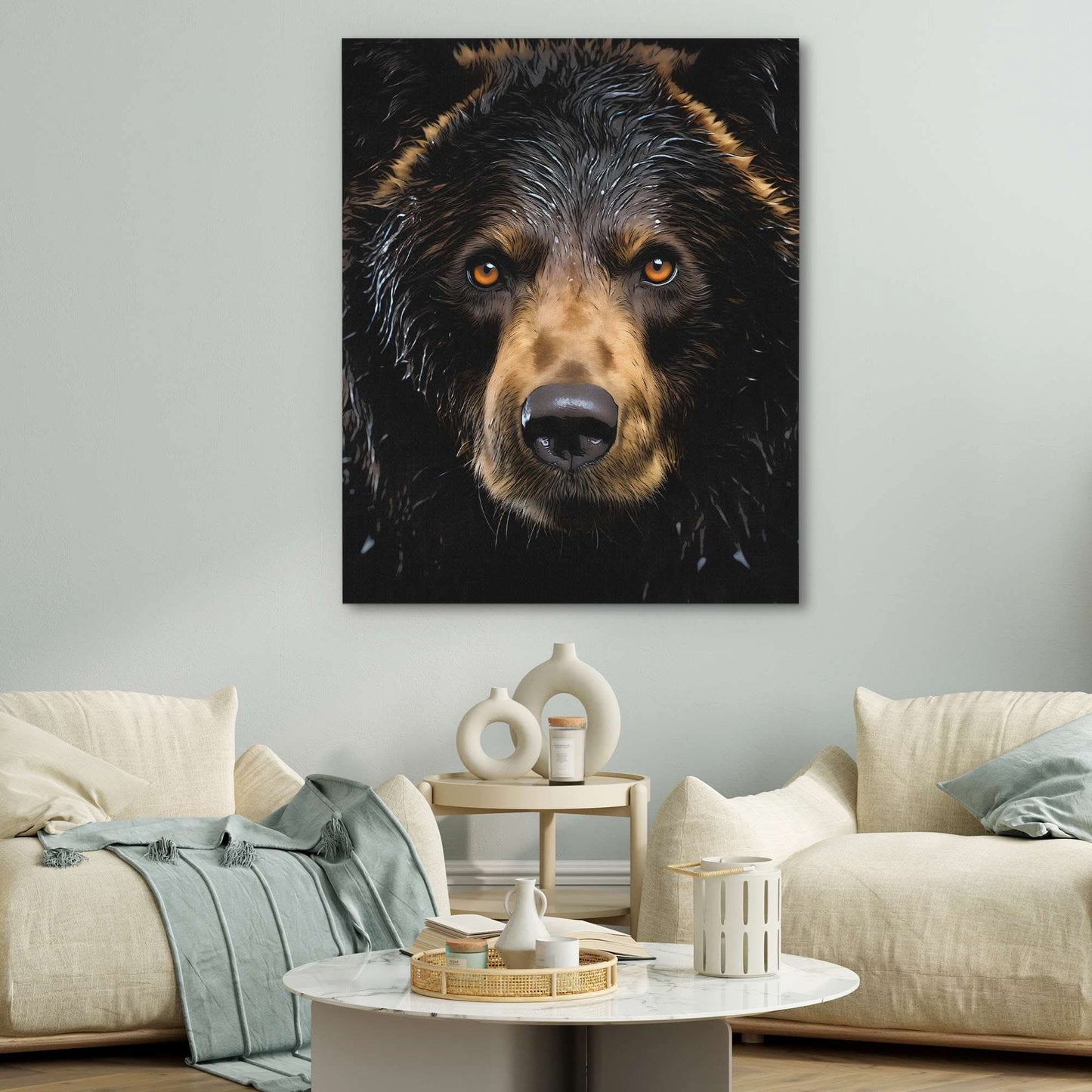Black Bear - Wall Art Print