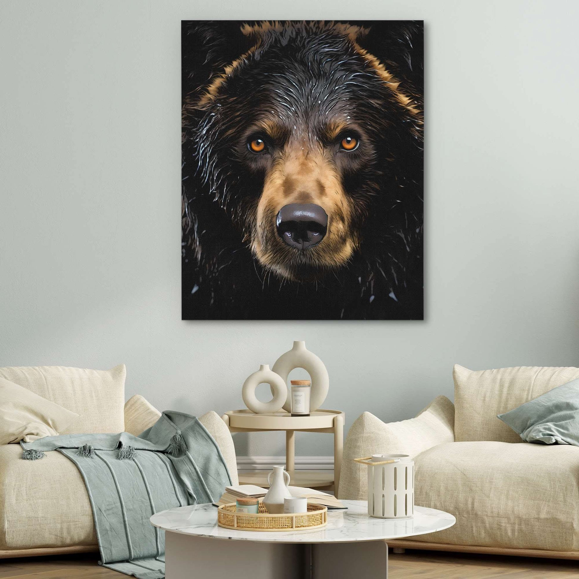 Black Bear - Wall Art Print