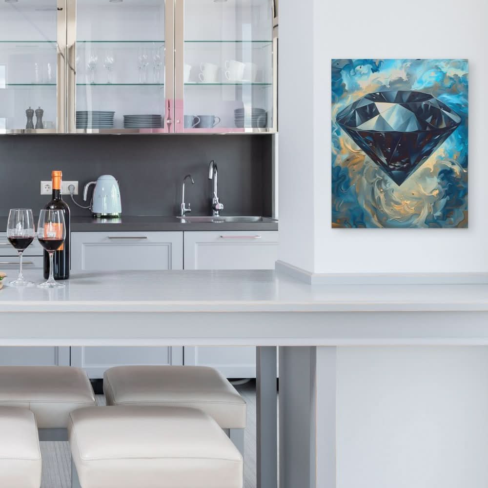 Black Diamond in the Sky - Black Diamond Art