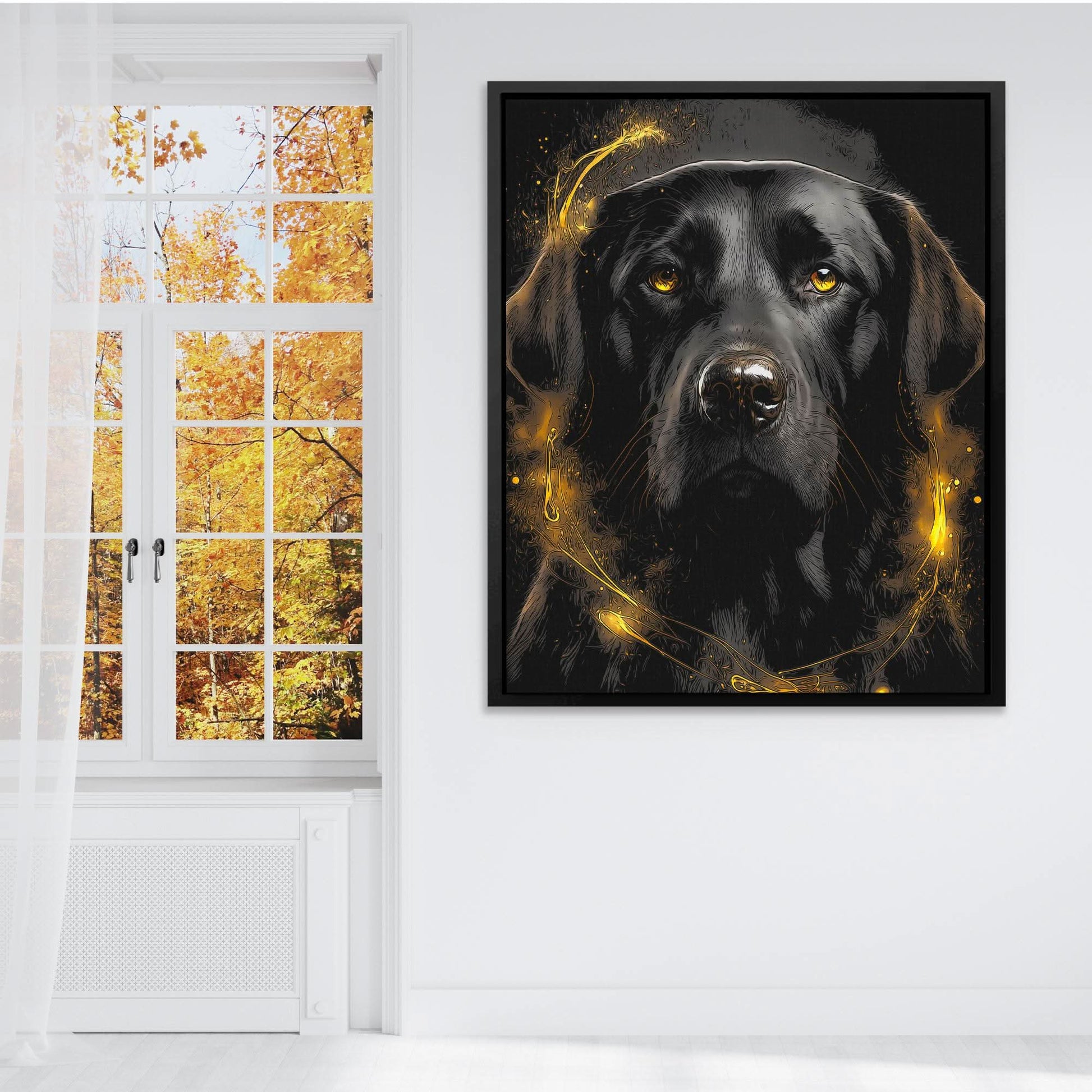 Black Lab - Animals Art