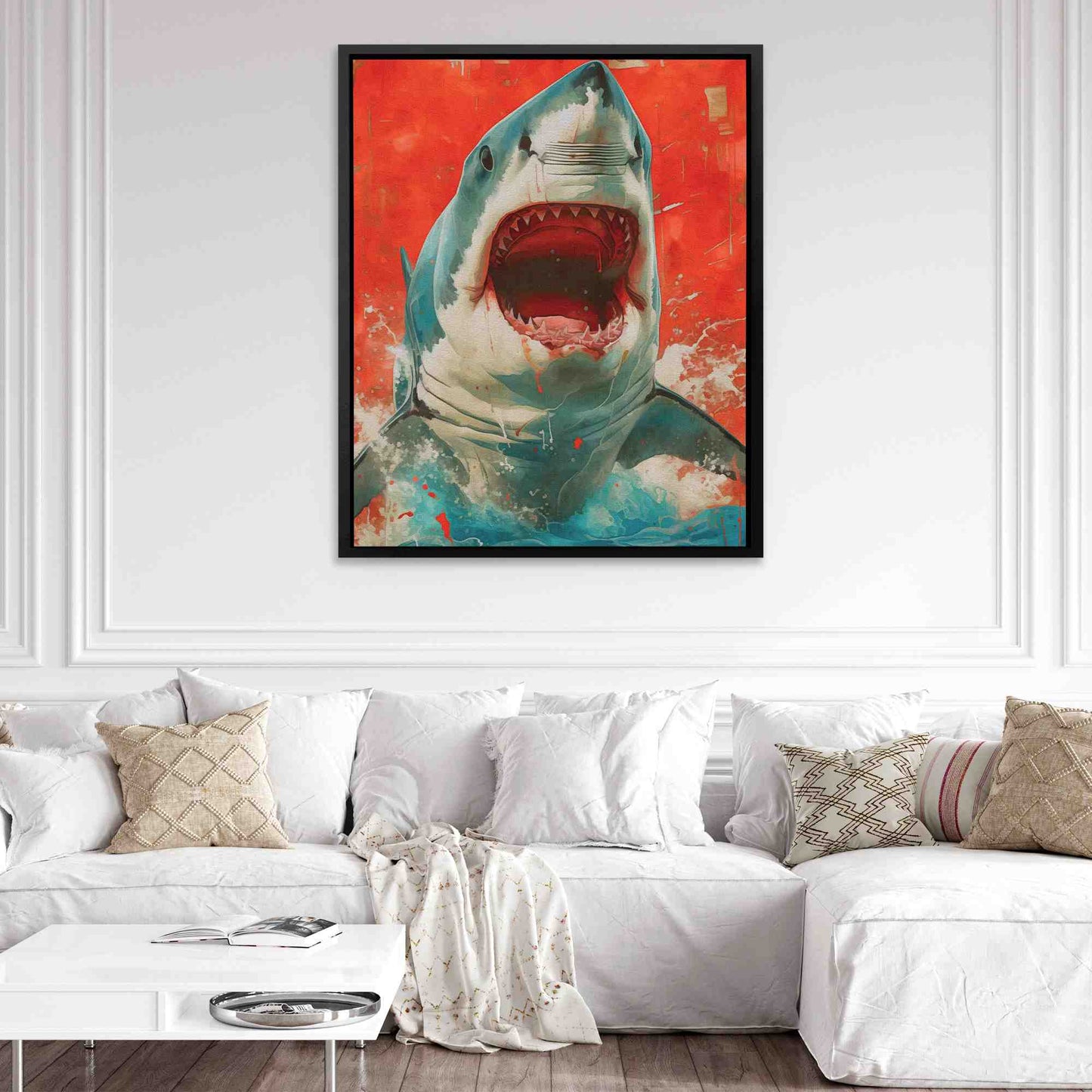 Bloody Senses - Large Canvas Print