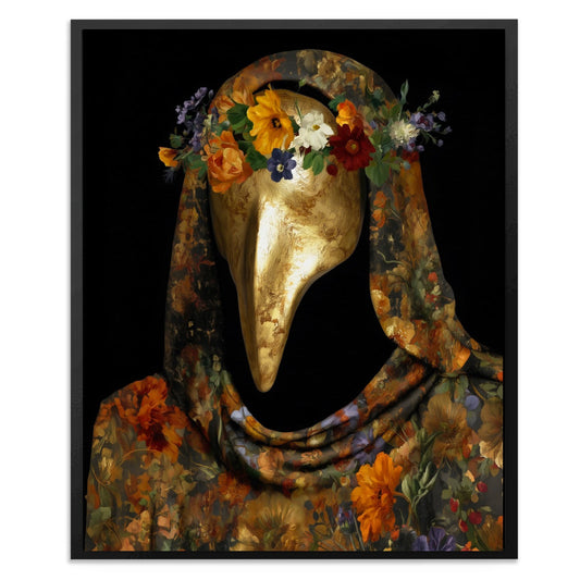 Bloom Crowned Healer - Luxury Wall Art