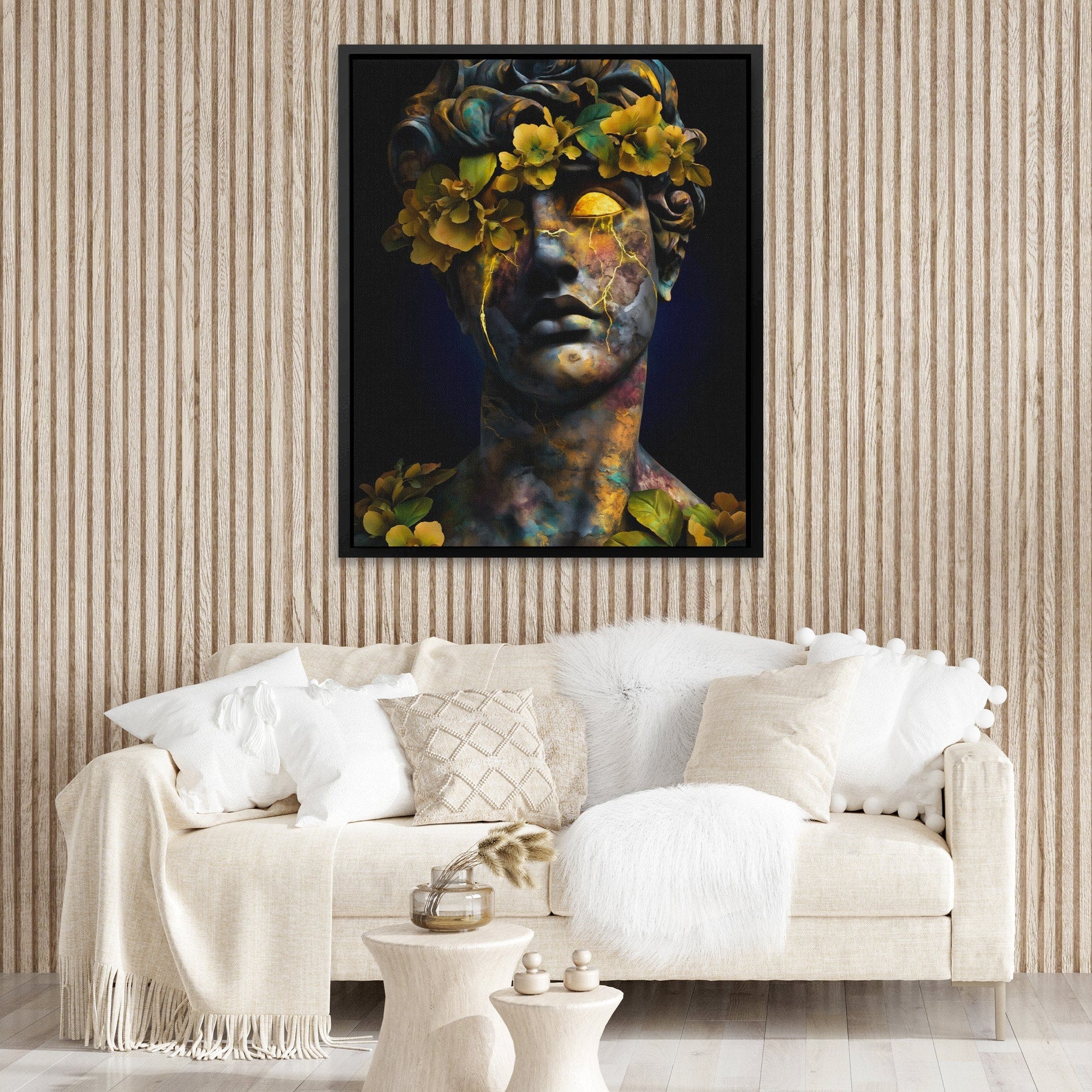 Blooming Ruin - Luxury Wall Art