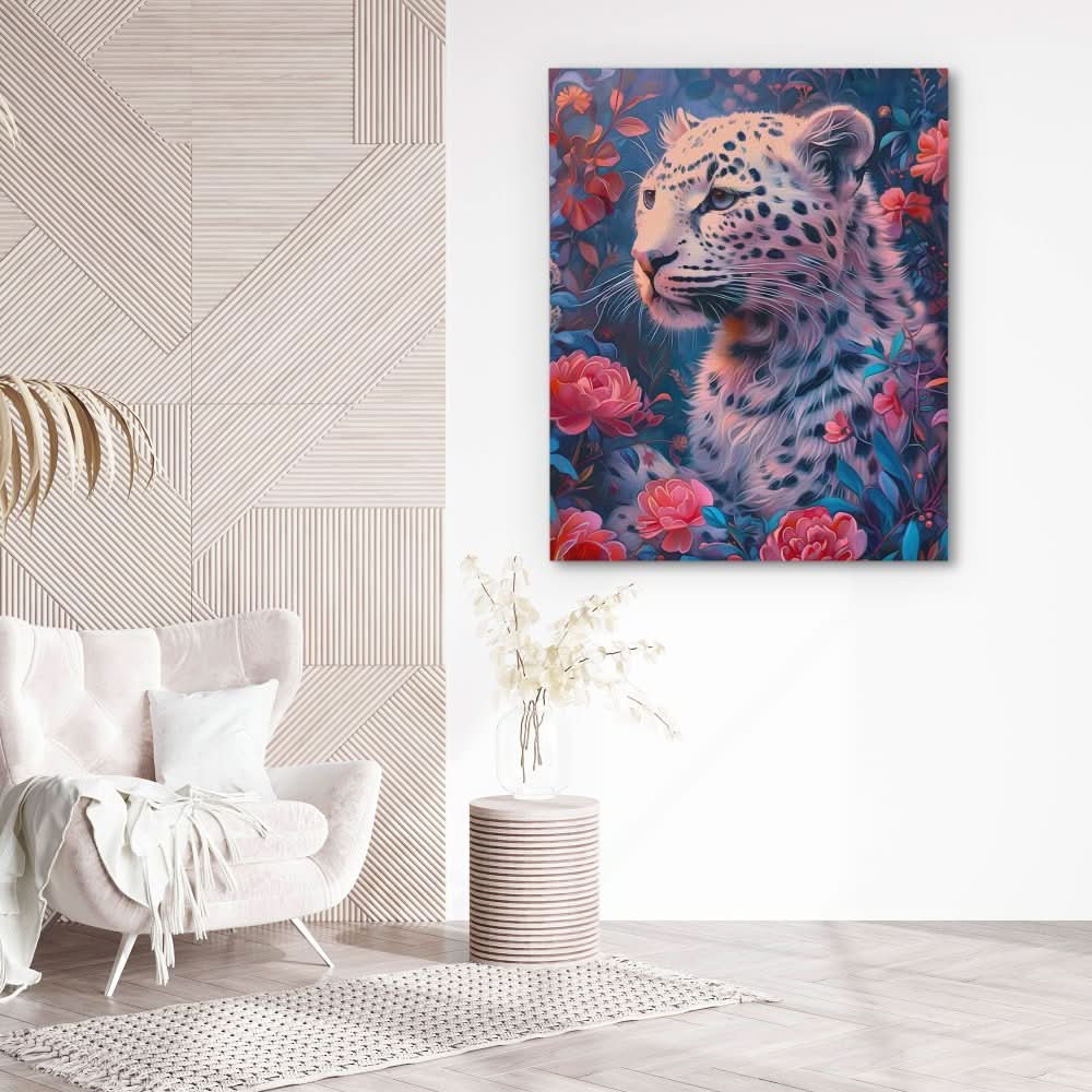 Blossoming Beast - Large Maximalist Canvas Print