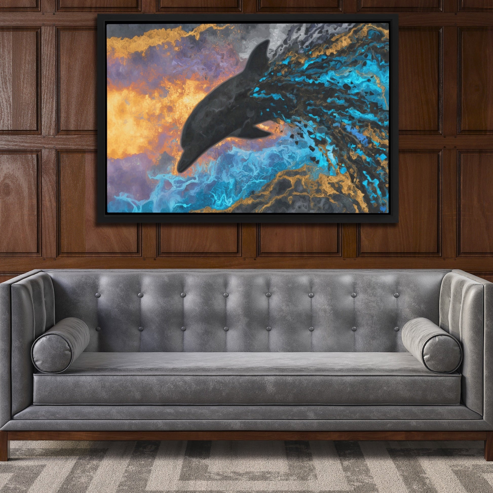 Blue Dolphin Burst