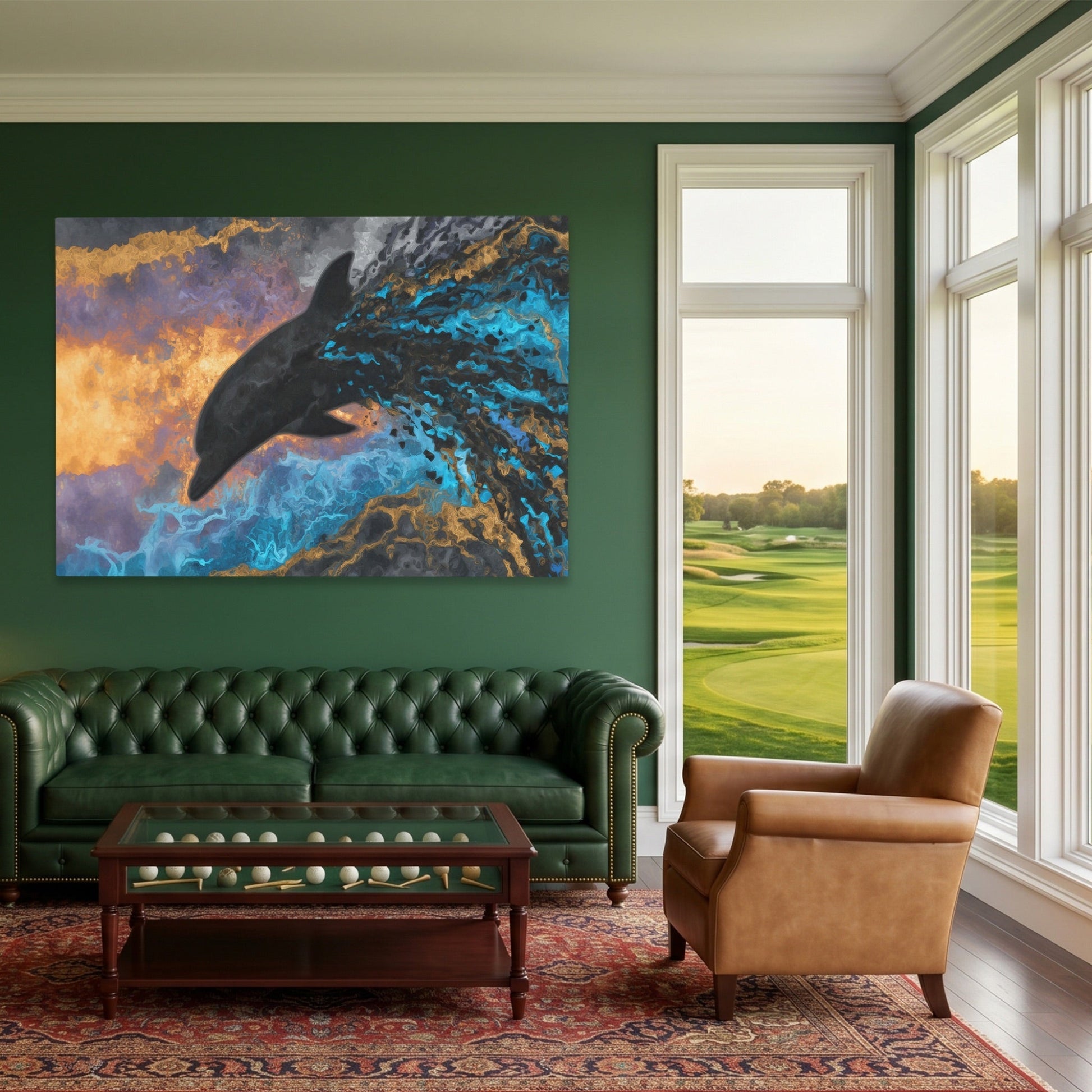 Blue Dolphin Burst