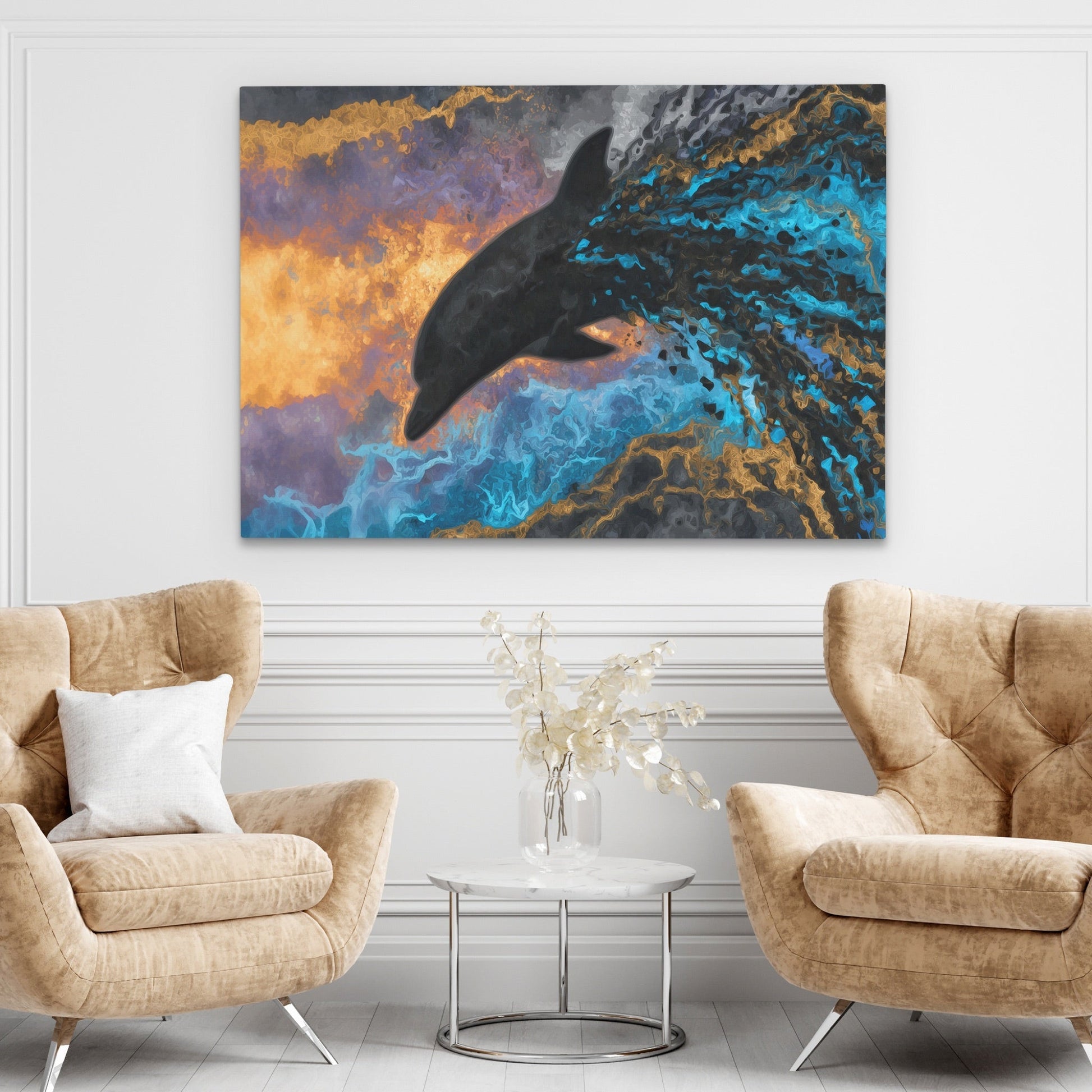 Blue Dolphin Burst