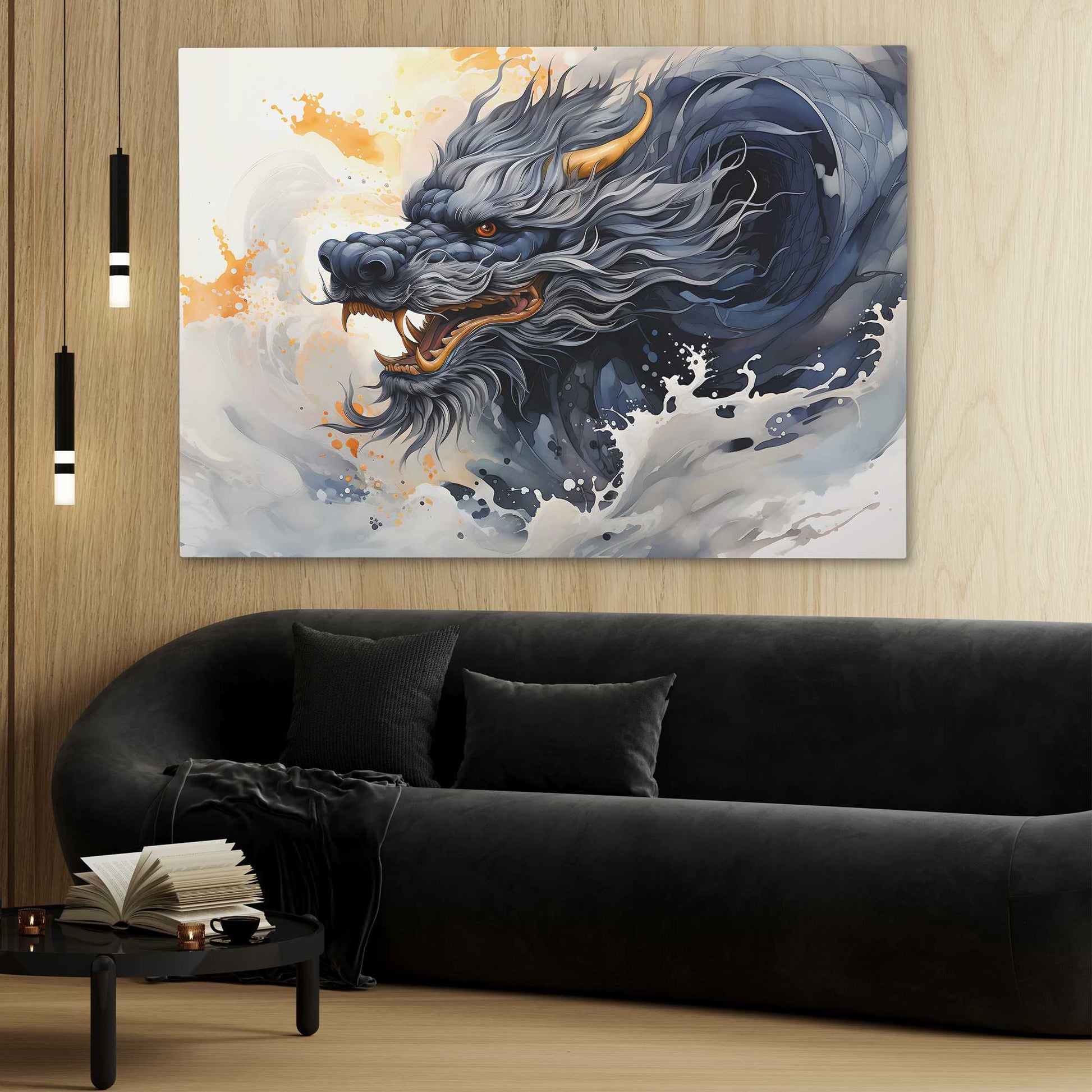 Blue Dragon - Wall Art Print