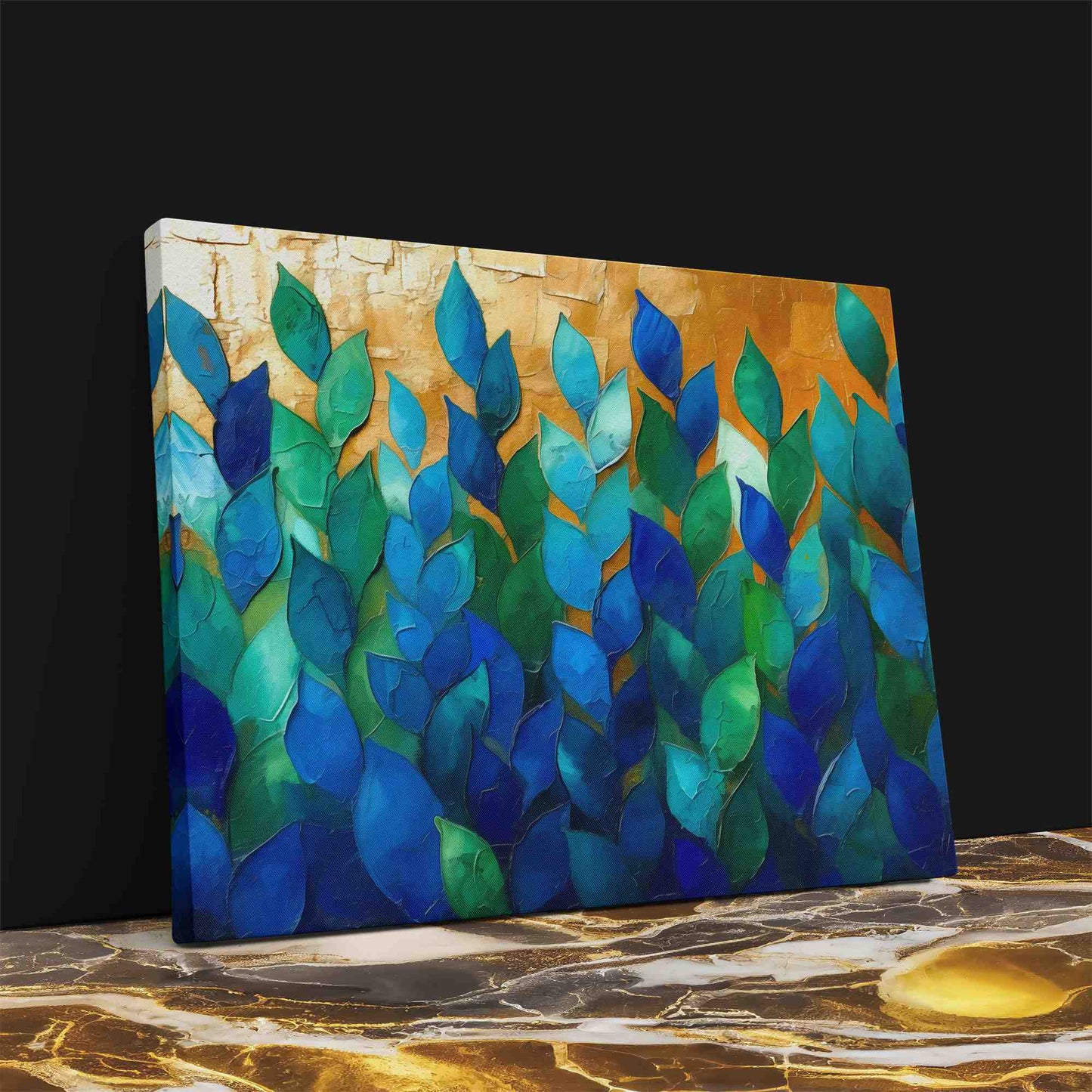 Blue Garden - Blue Garden Canvas Print