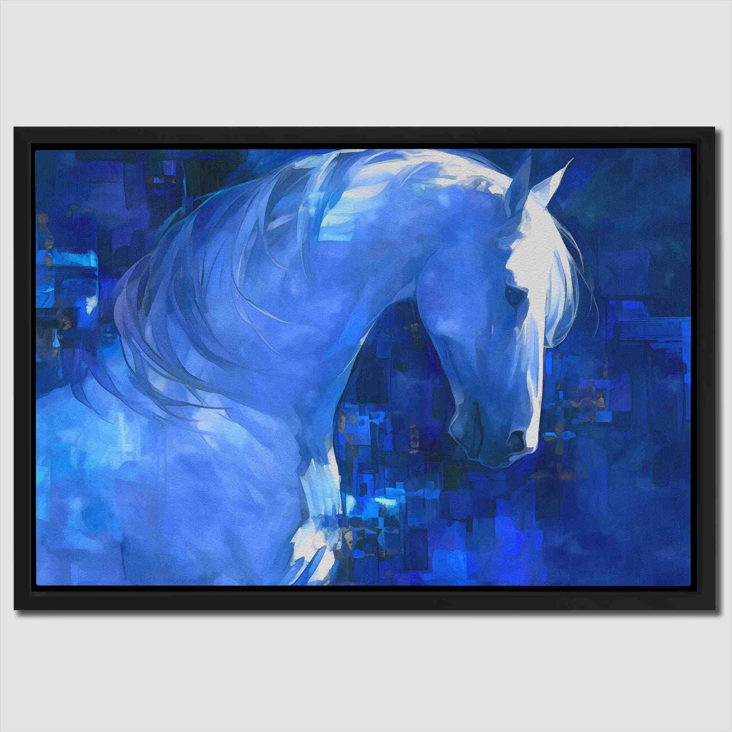 Blue Indigo - Blue Cobalt Canvas Print
