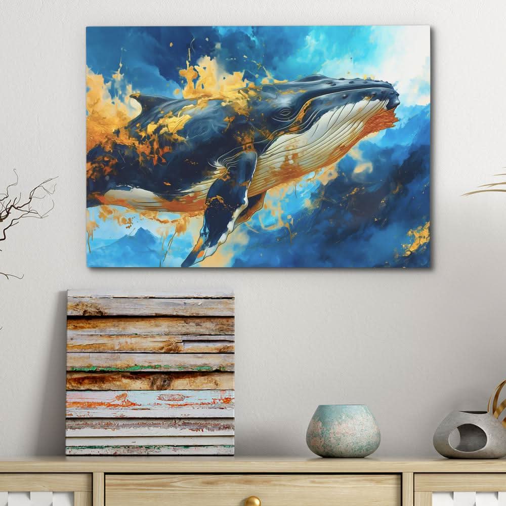 Blue Magic - Large Canvas Print