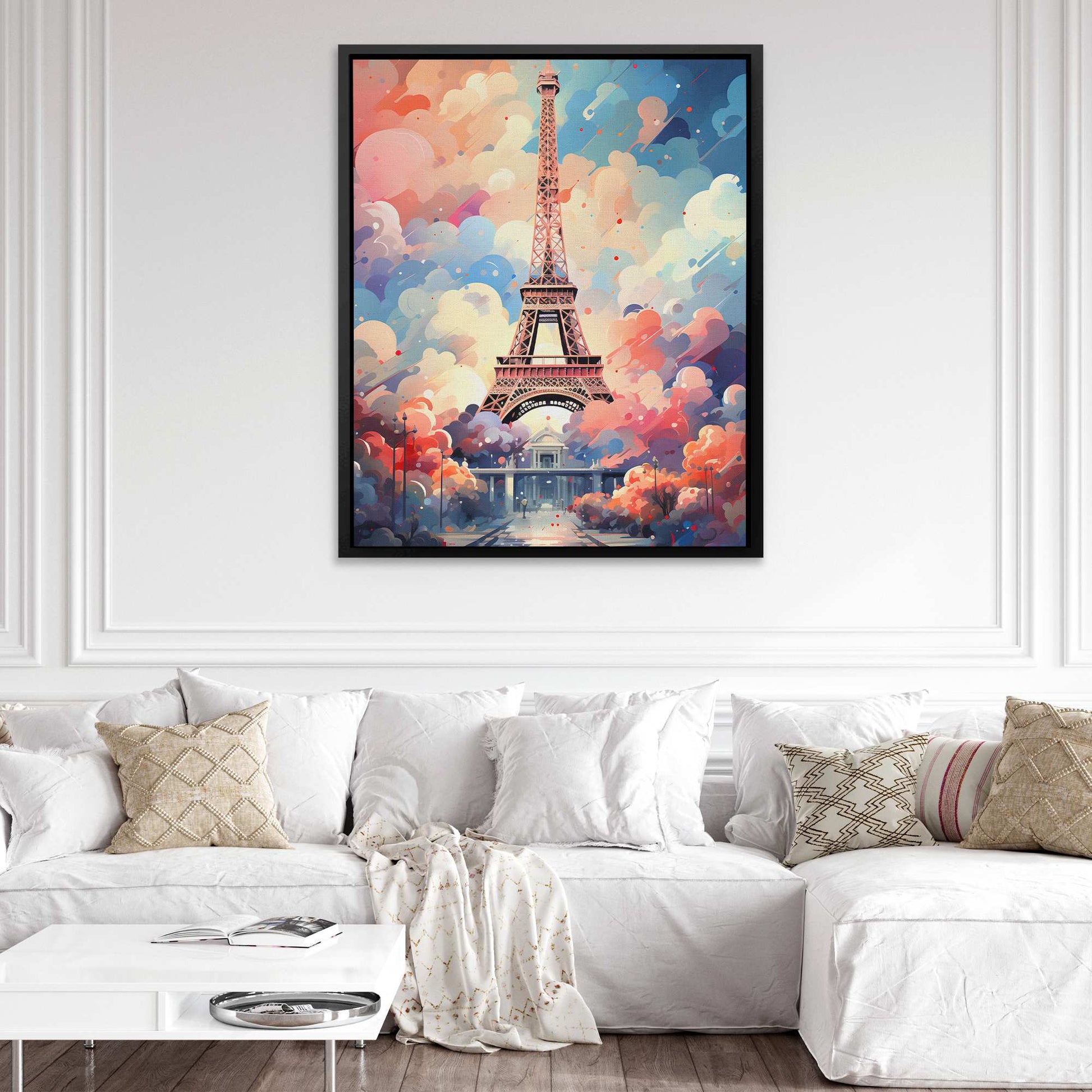 Blue Paris - City Art