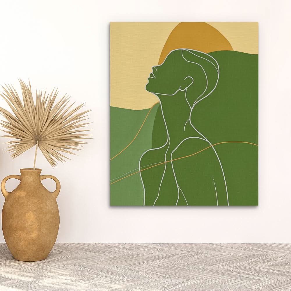 Body Bliss - Earth Tones Wall Art