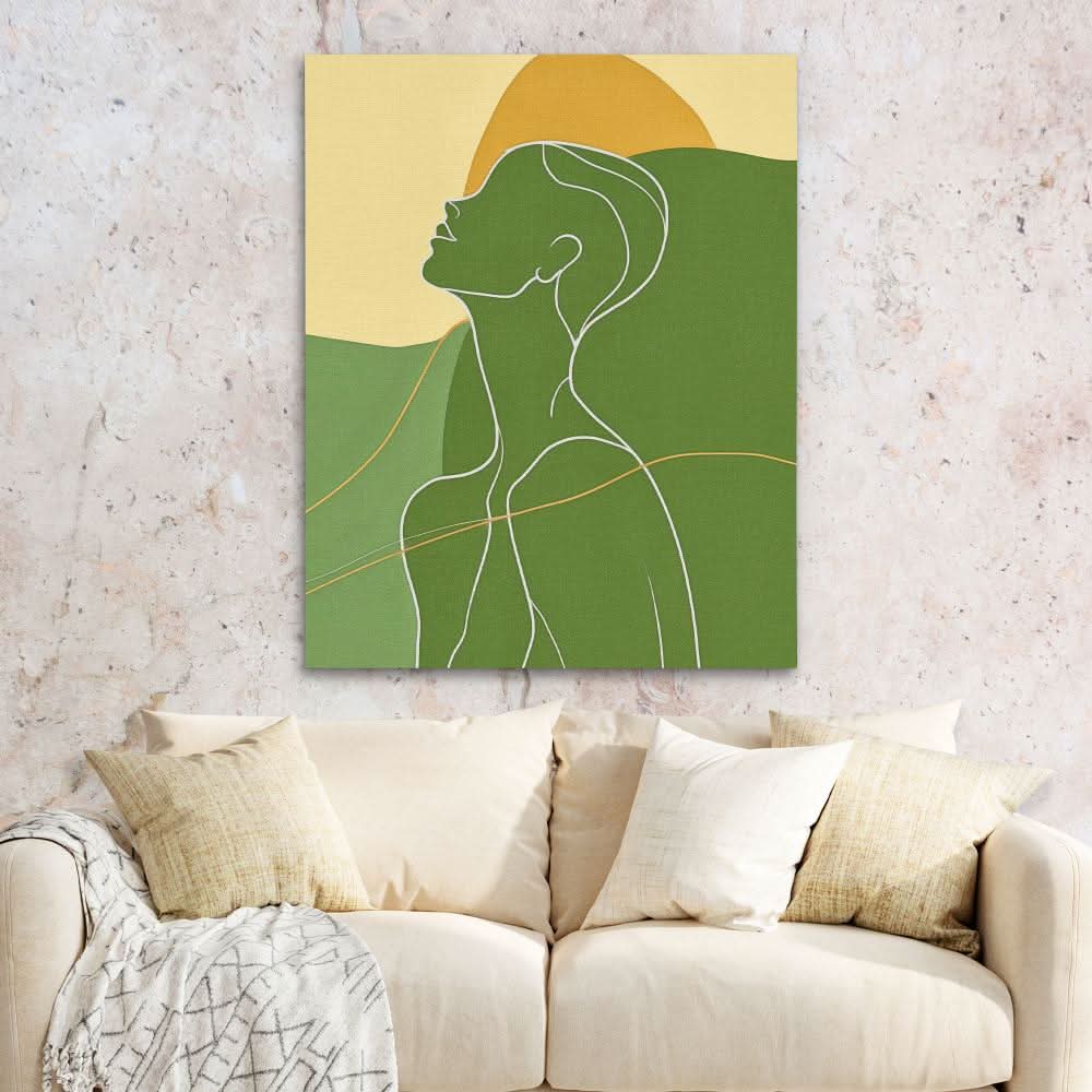Body Bliss - Large Abstract Canvas Print