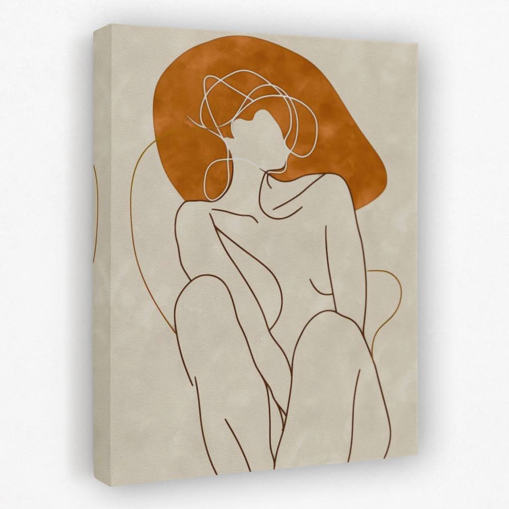 Body Image - Body Canvas Wall Art