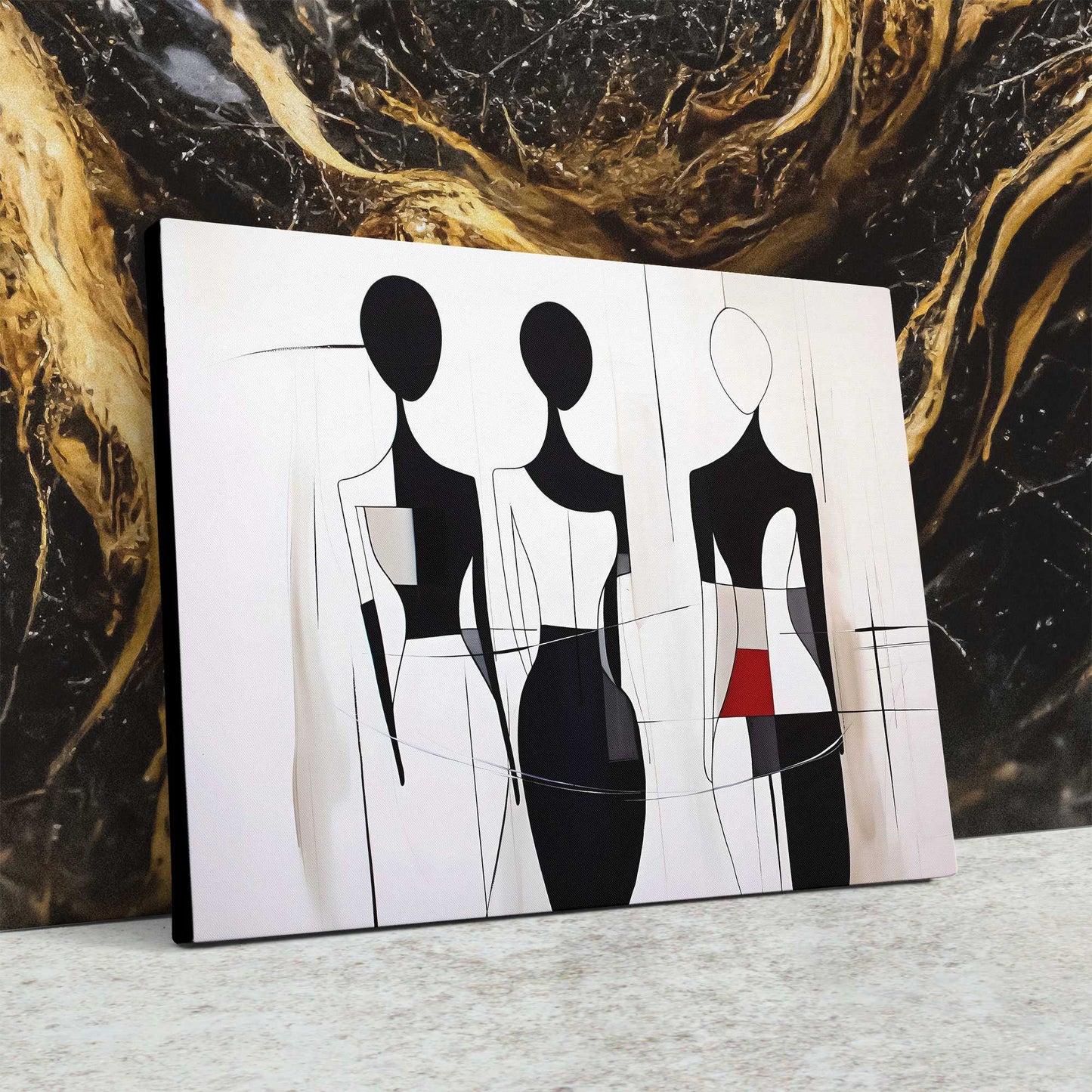 Bold Women - Large Abstract Canvas Print
