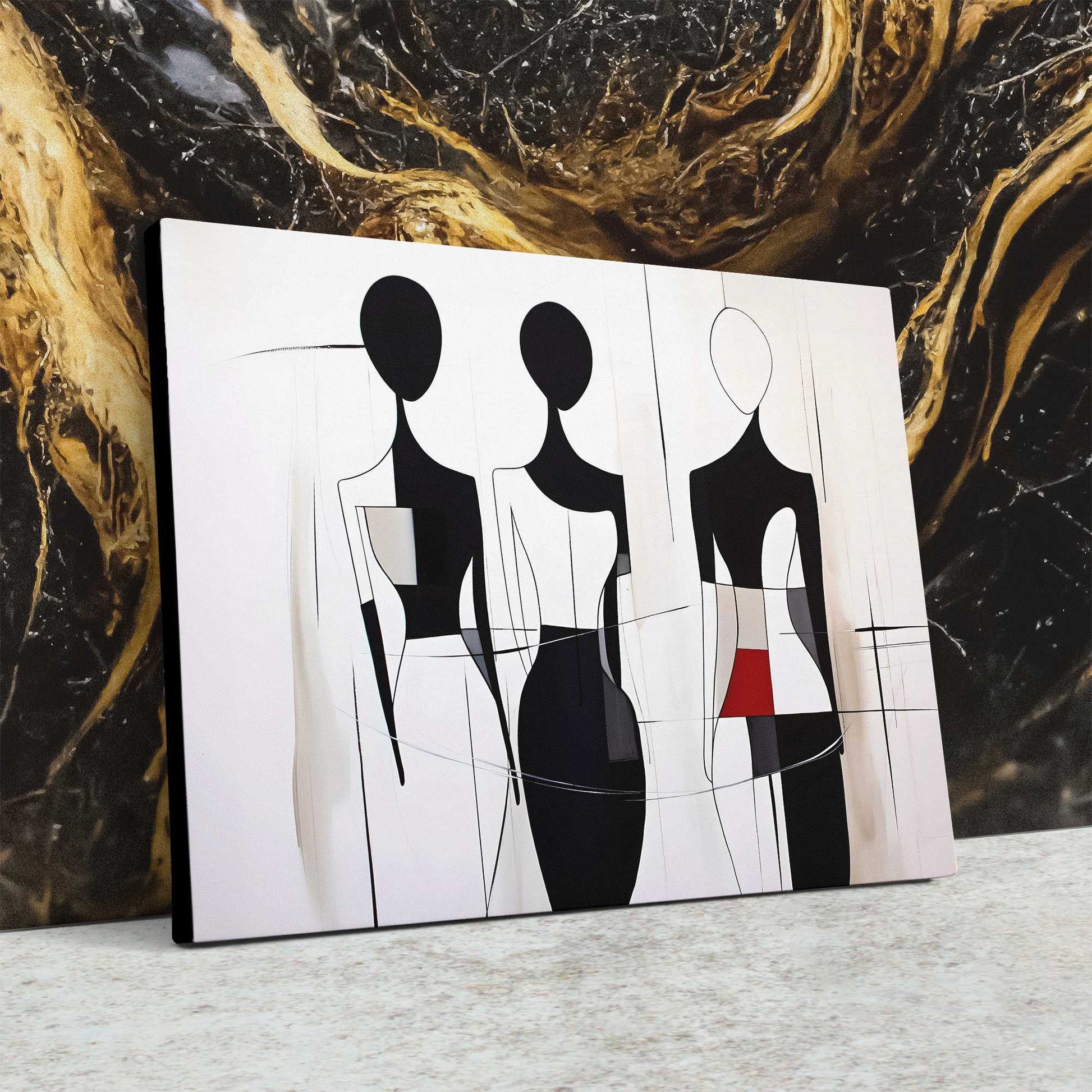 Bold Women - Large Abstract Canvas Print