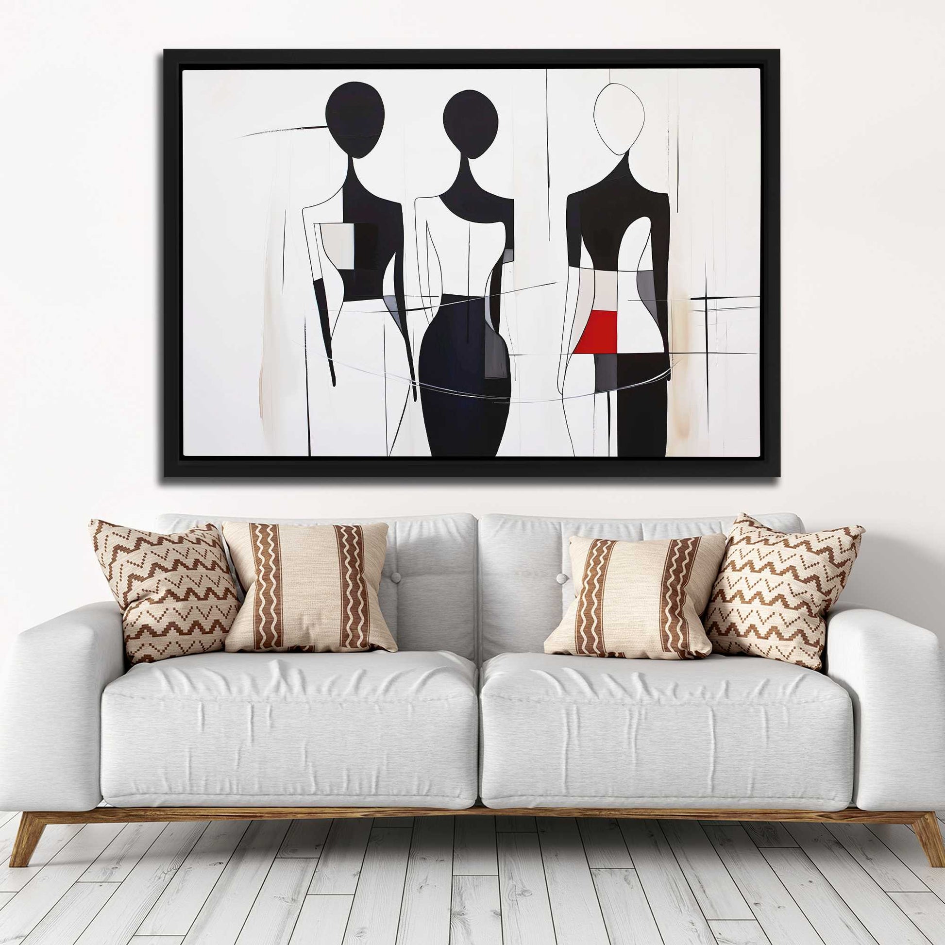 Bold Women - Female Canvas Print