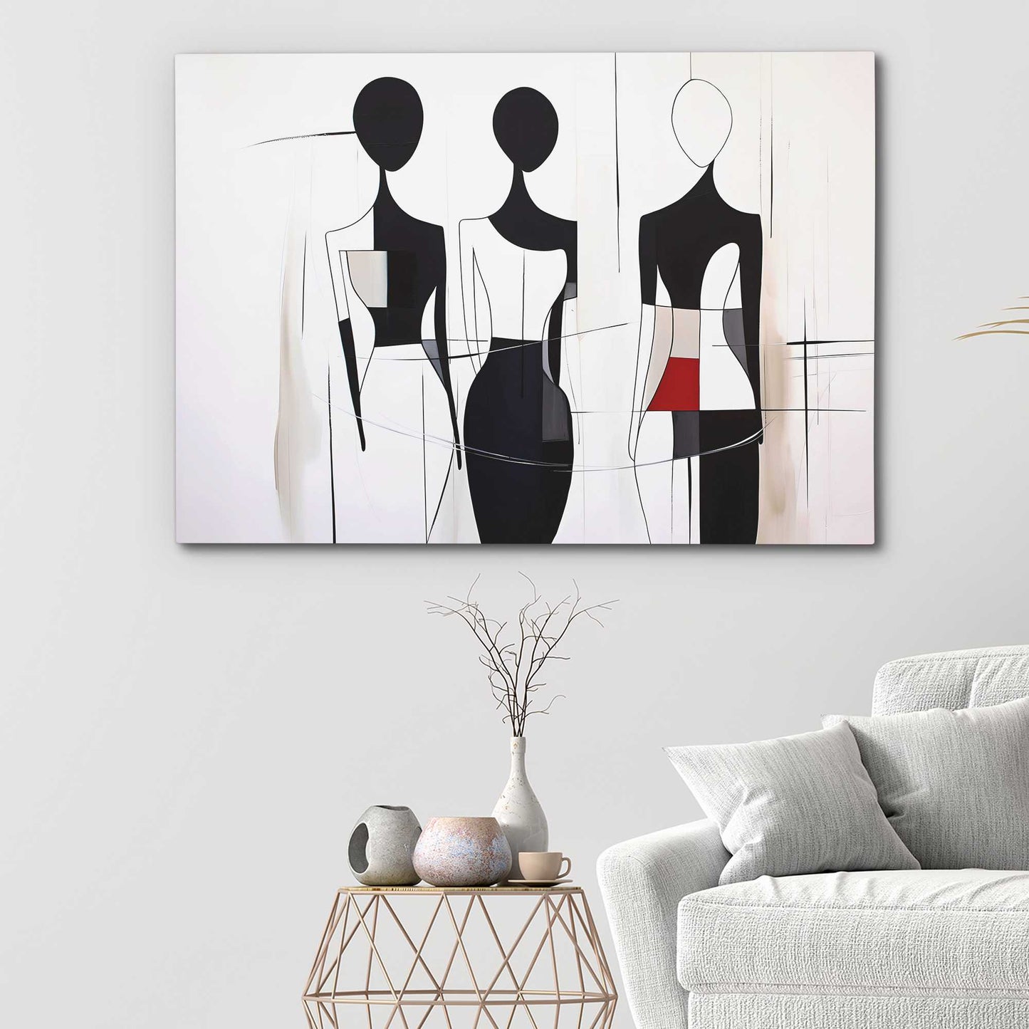 Bold Women - Black and White Art