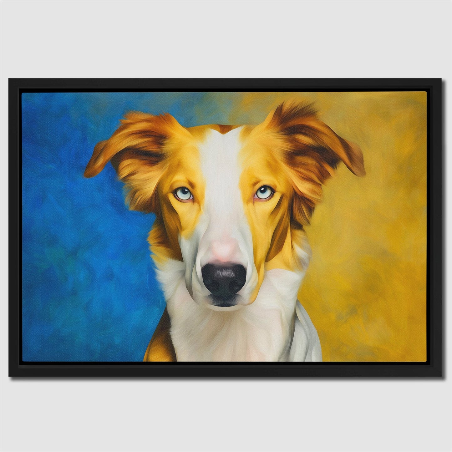 Border Collies Golden Light - Luxury Wall Art