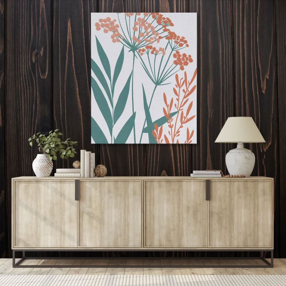 Botanical Harmony - Canvas Wall Art