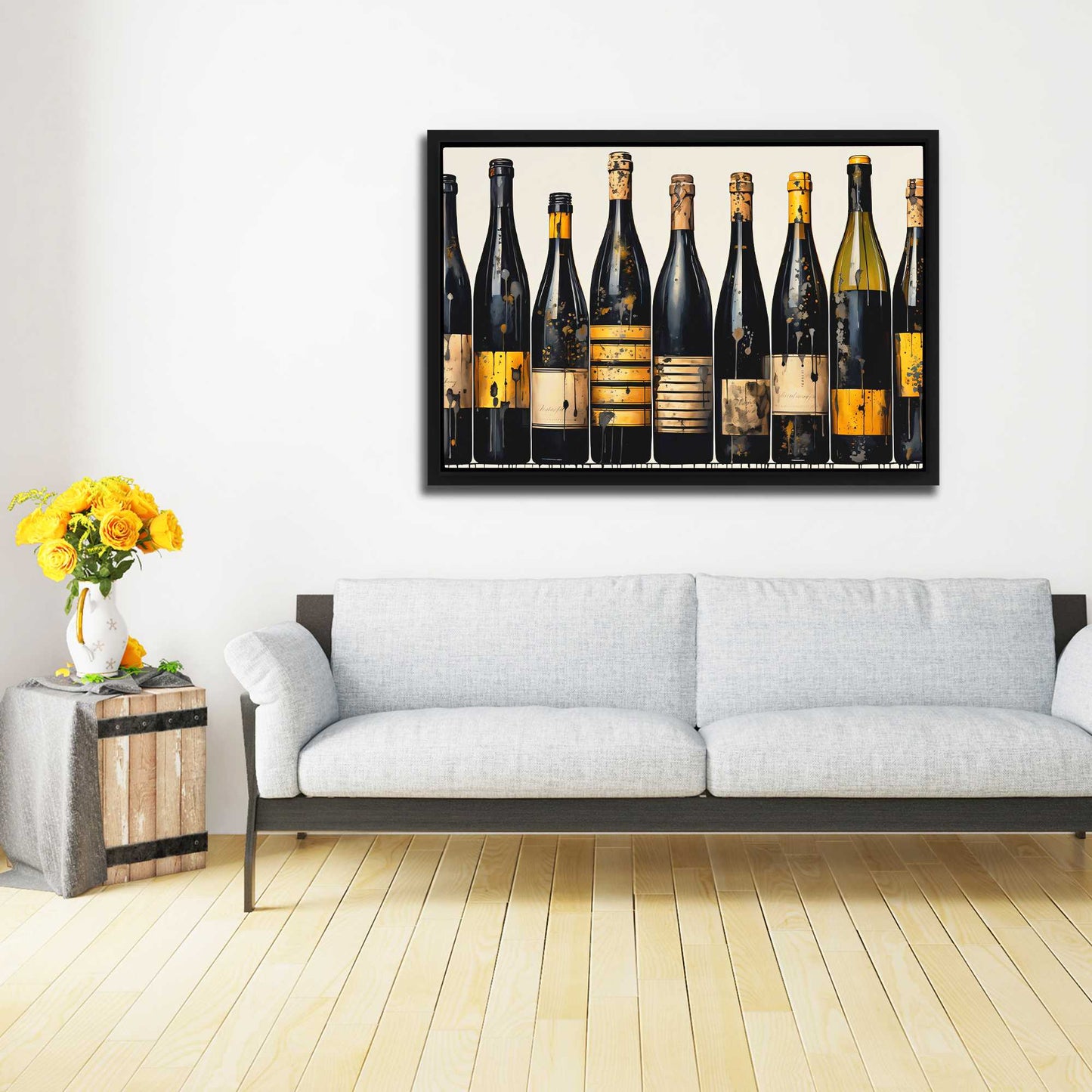 Bottle Harmony - Wall Art Print