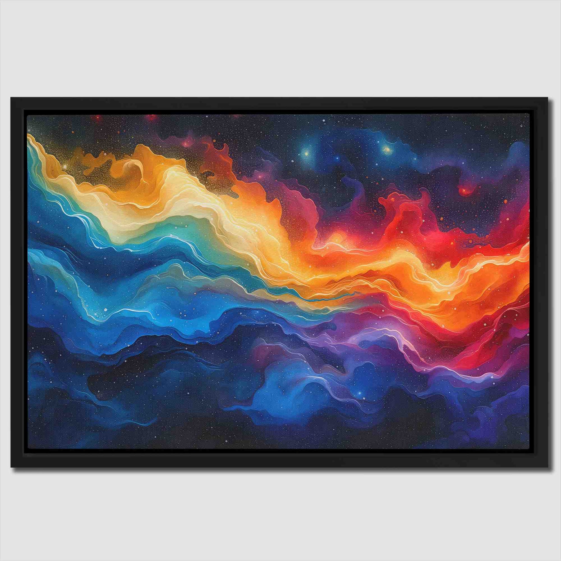 Boundless Void - Colorful Wall Art